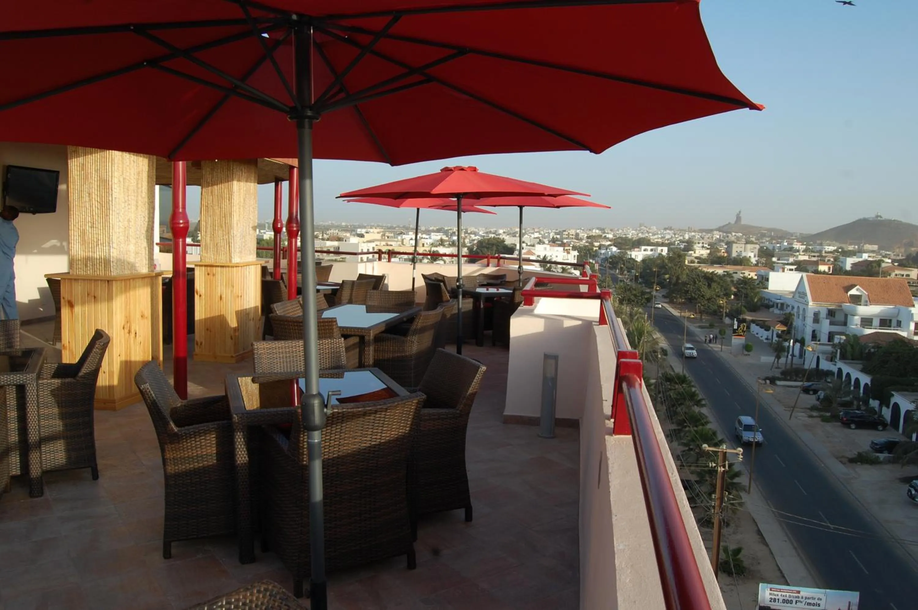 Patio in Hotel Fleur De Lys Almadies