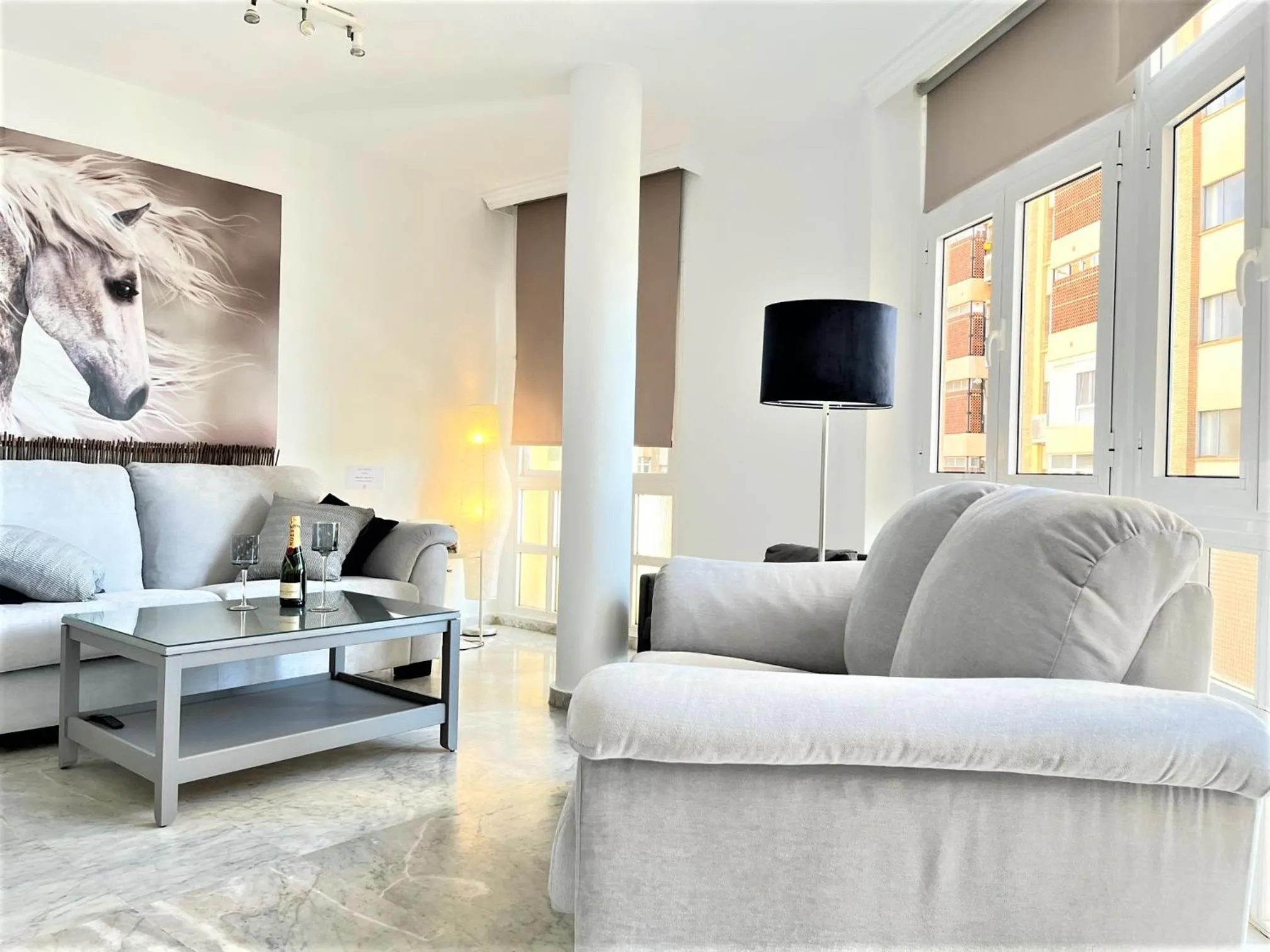 Communal lounge/ TV room in Rentcostadelsol Malagueta Arenal