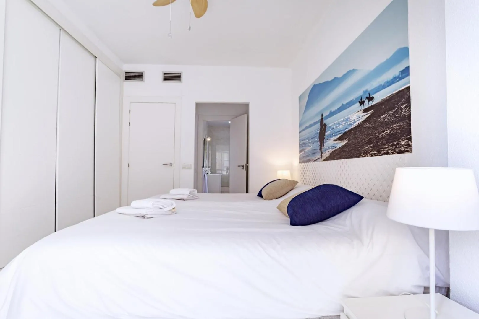 Bed in Rentcostadelsol Malagueta Arenal