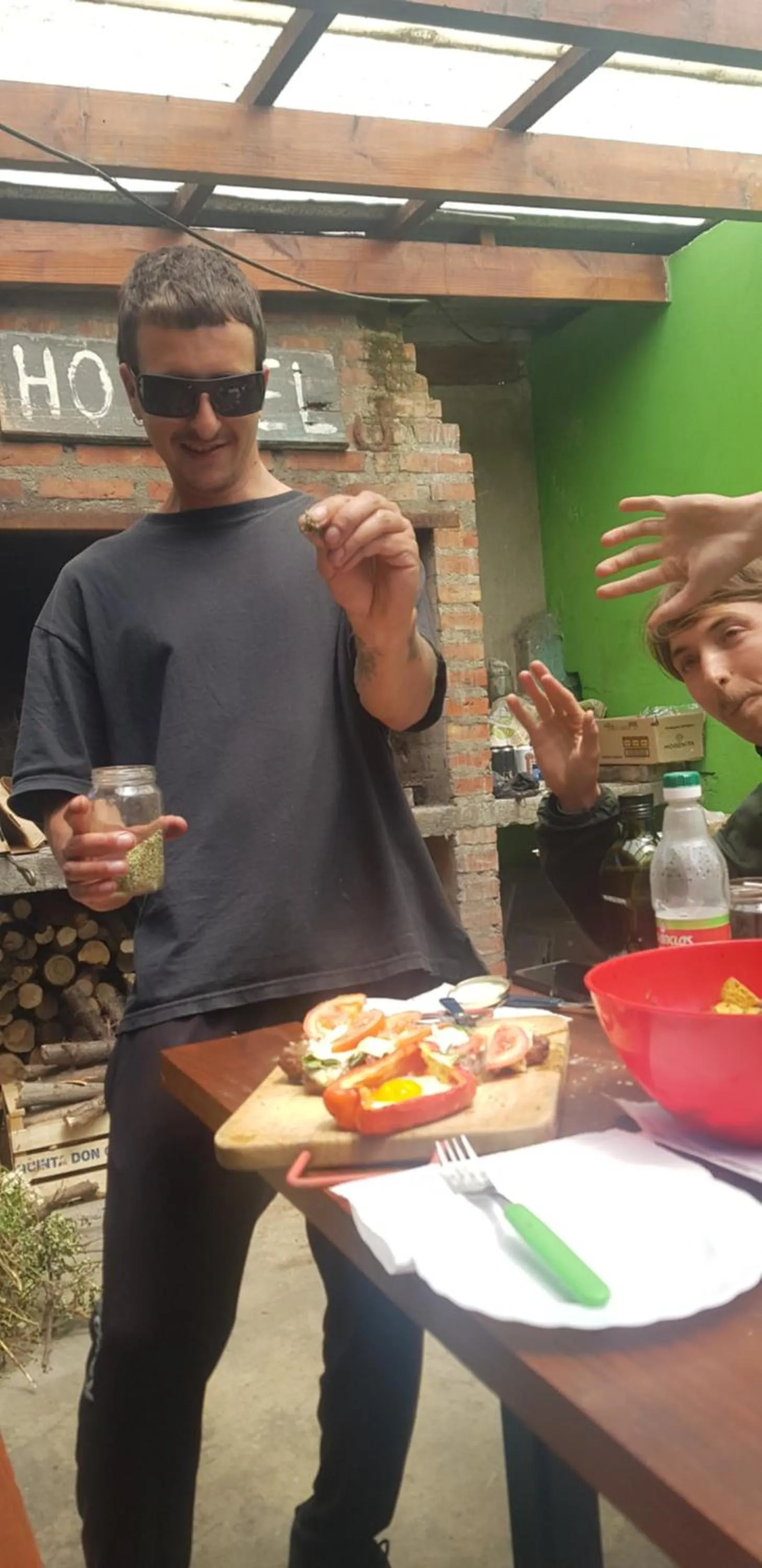 People in La Estacion Hostel