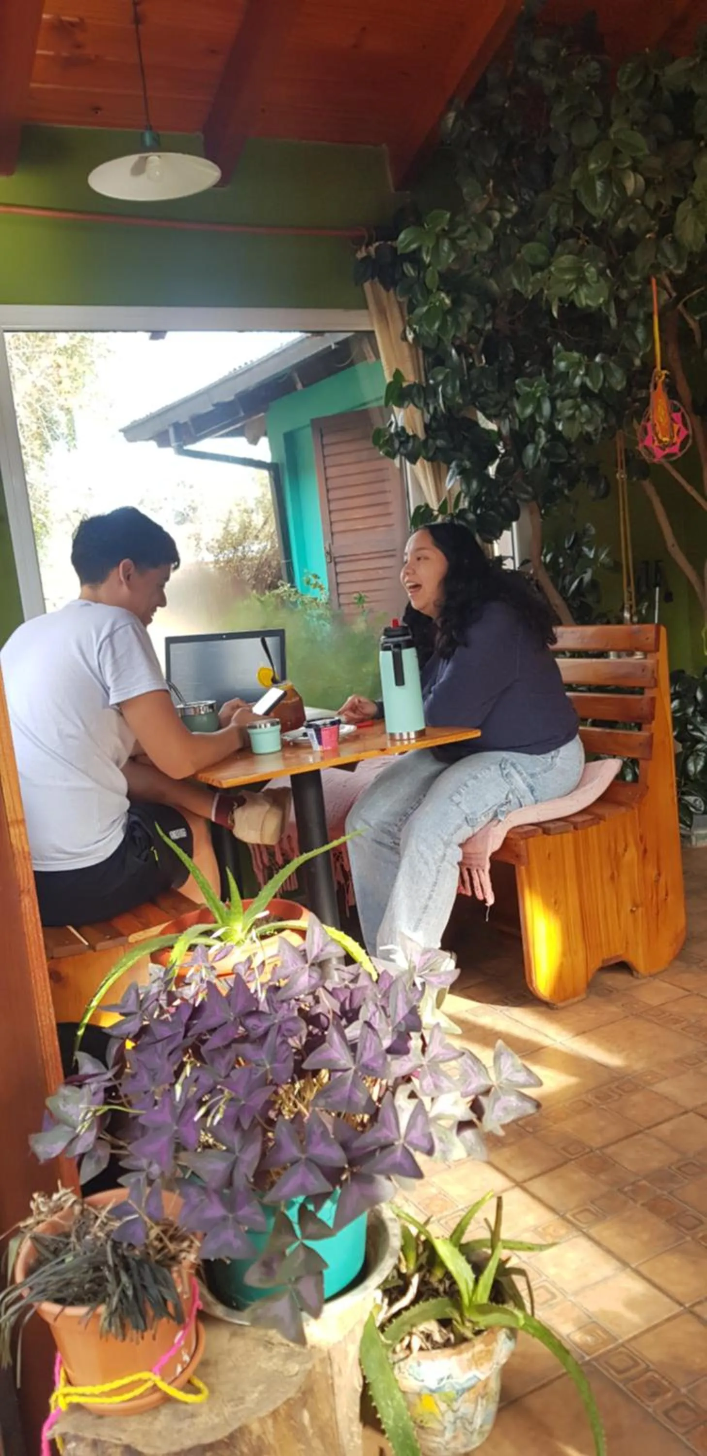 People in La Estacion Hostel