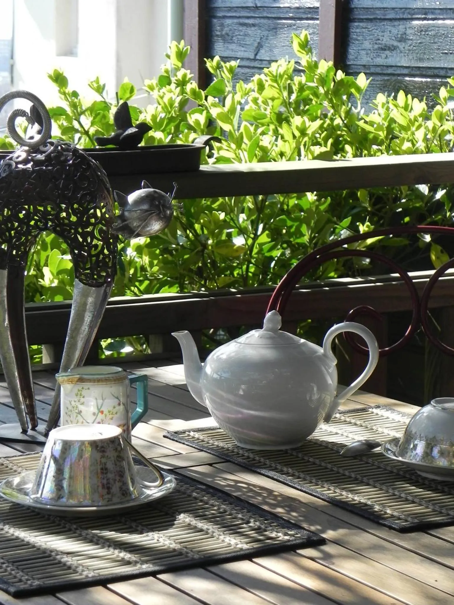 Garden in Les chambres du Chat Perché