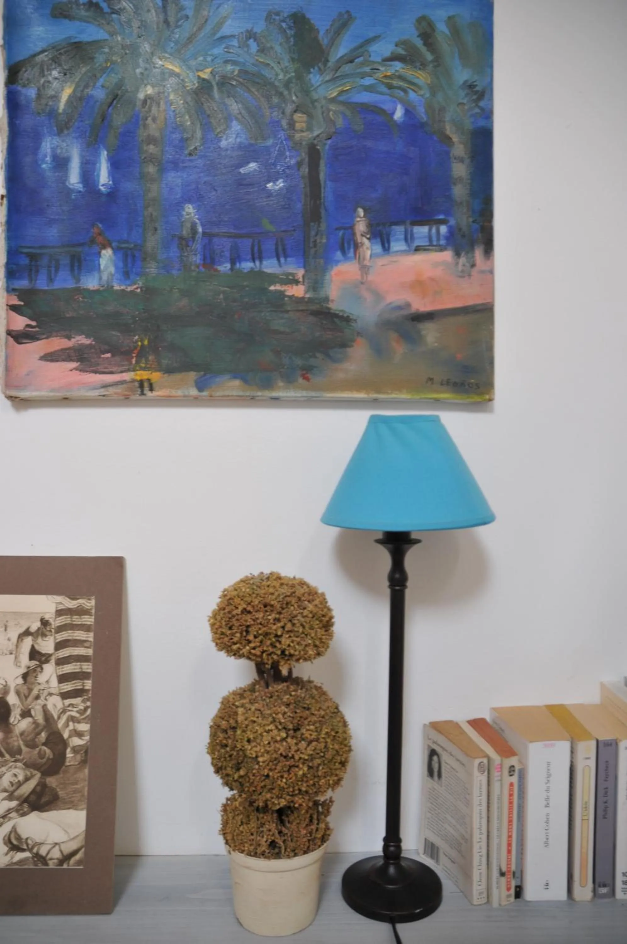 Decorative detail in Les chambres du Chat Perché