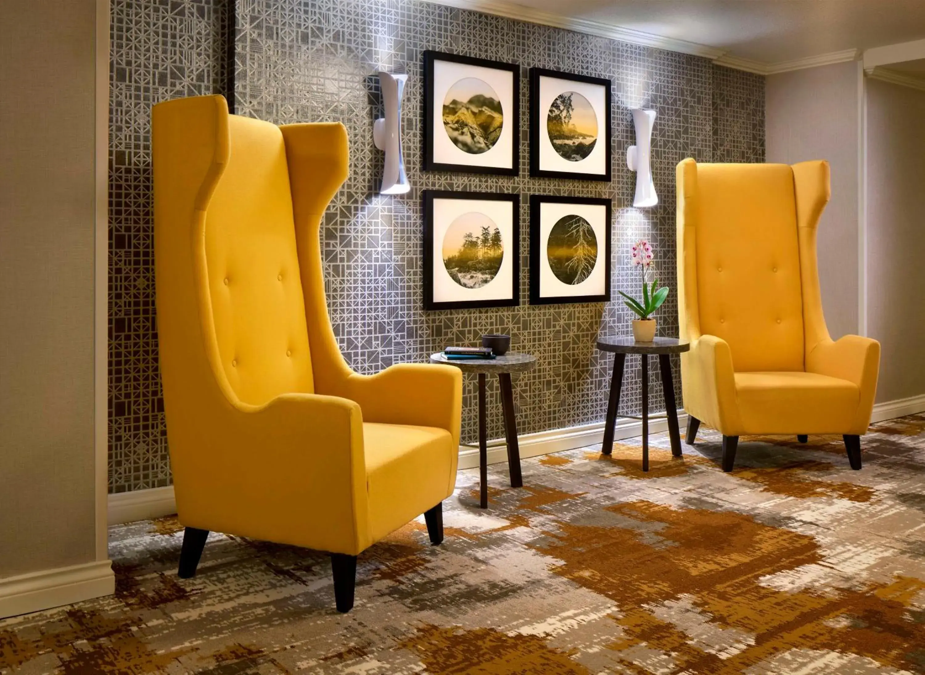 Lobby or reception in Hyatt Regency Vancouver Lobby or reception in Hyatt Regency Vancouver