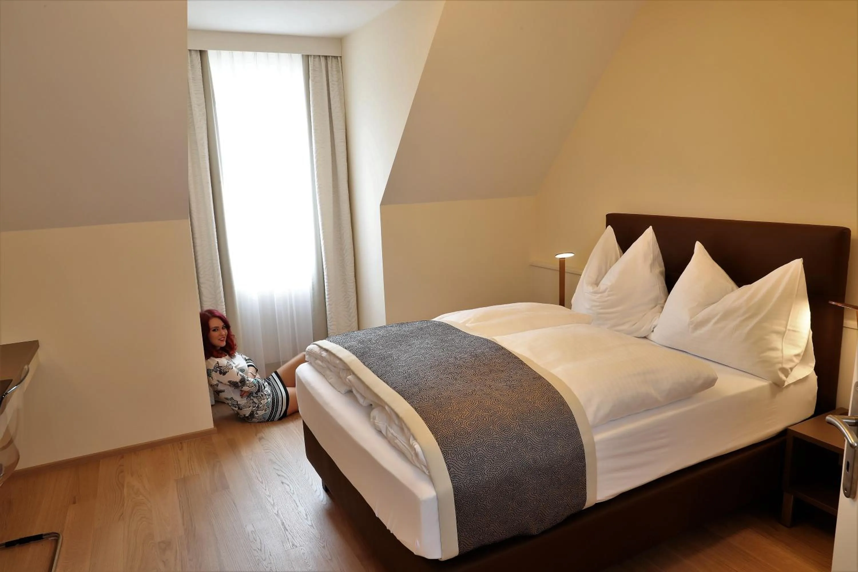 River view, Bed in Sorgerhof