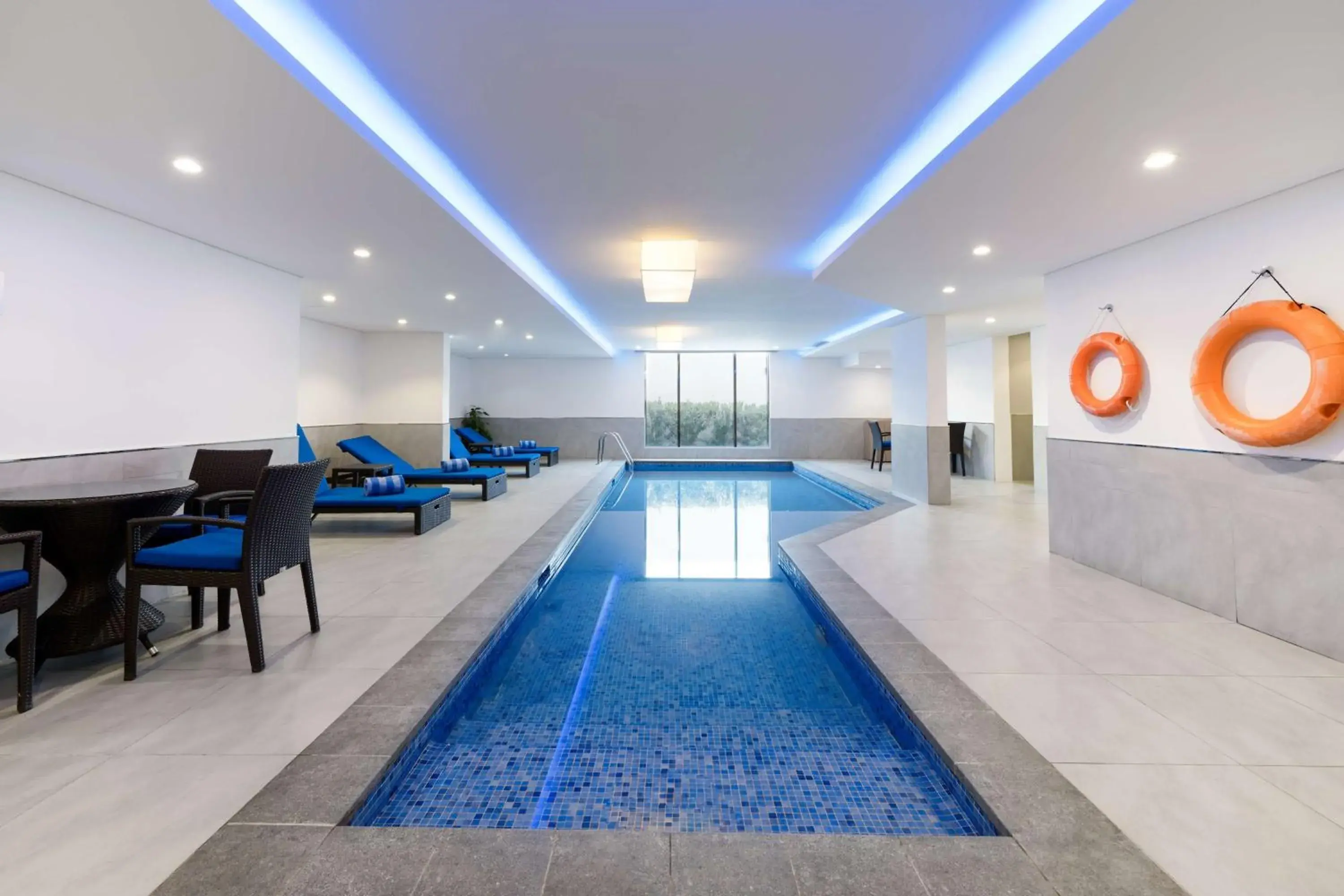 Pool view in SAS Residence & Hotel Dhahran Pool view in SAS Residence & Hotel Dhahran