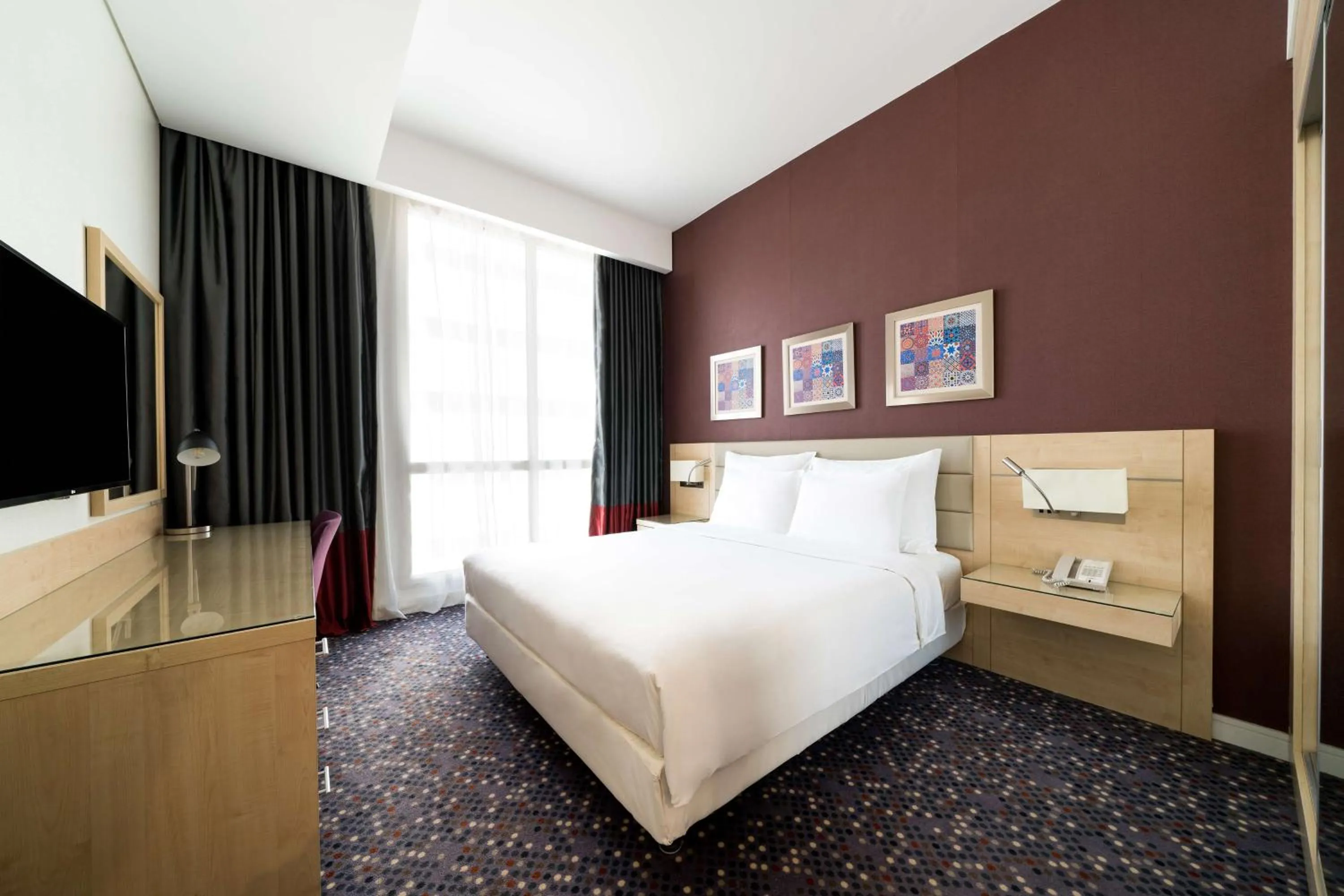 Photo of the whole room, Bed in SAS Residence & Hotel Dhahran