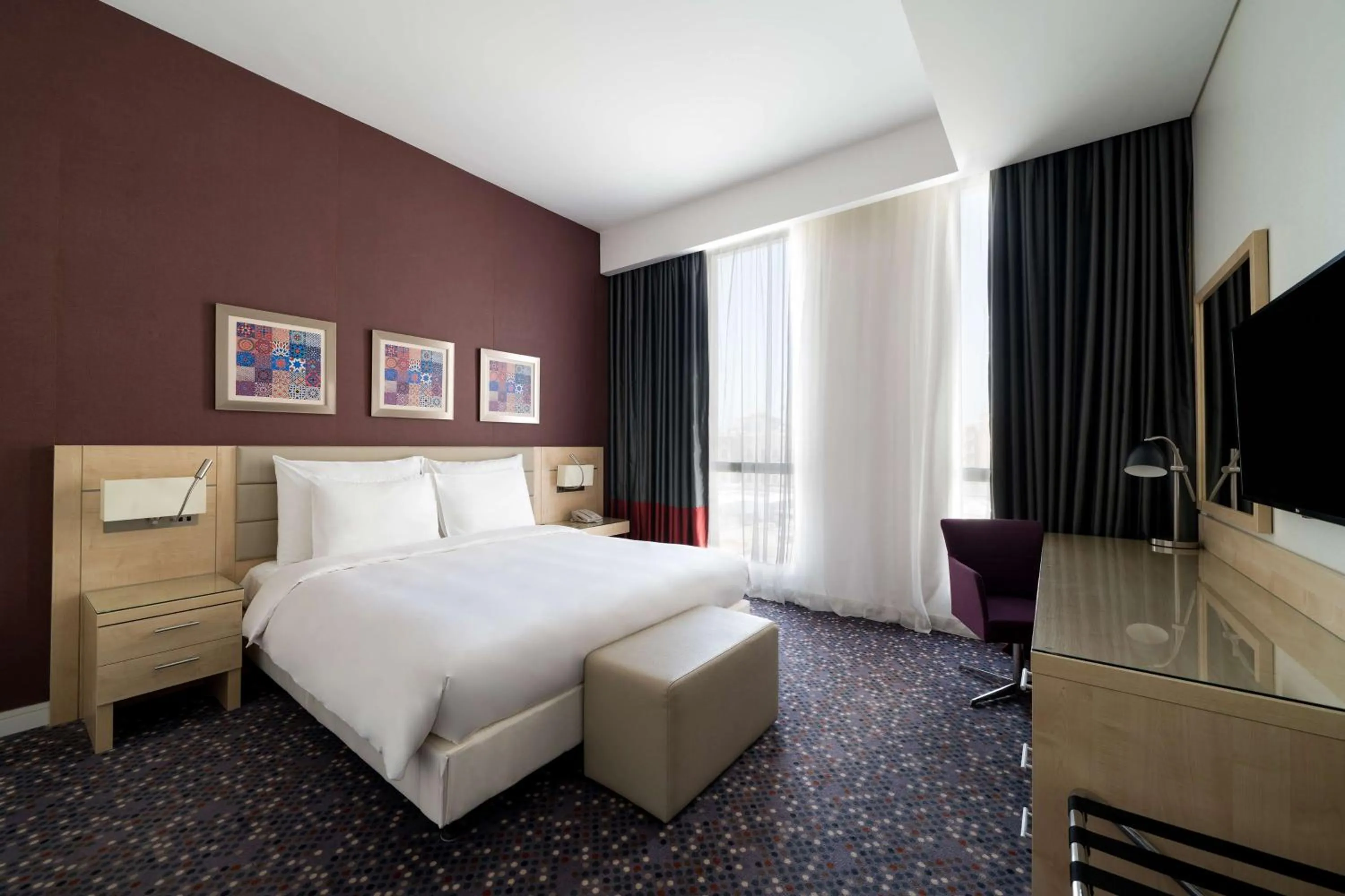 Photo of the whole room, Bed in SAS Residence & Hotel Dhahran