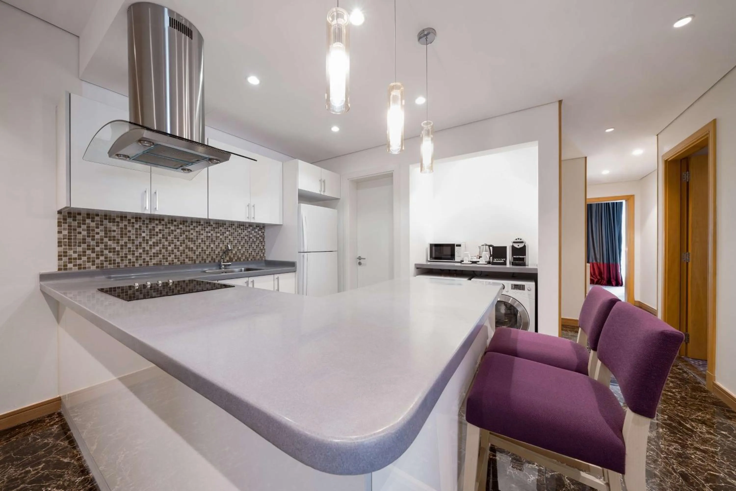 Kitchen or kitchenette in SAS Residence & Hotel Dhahran