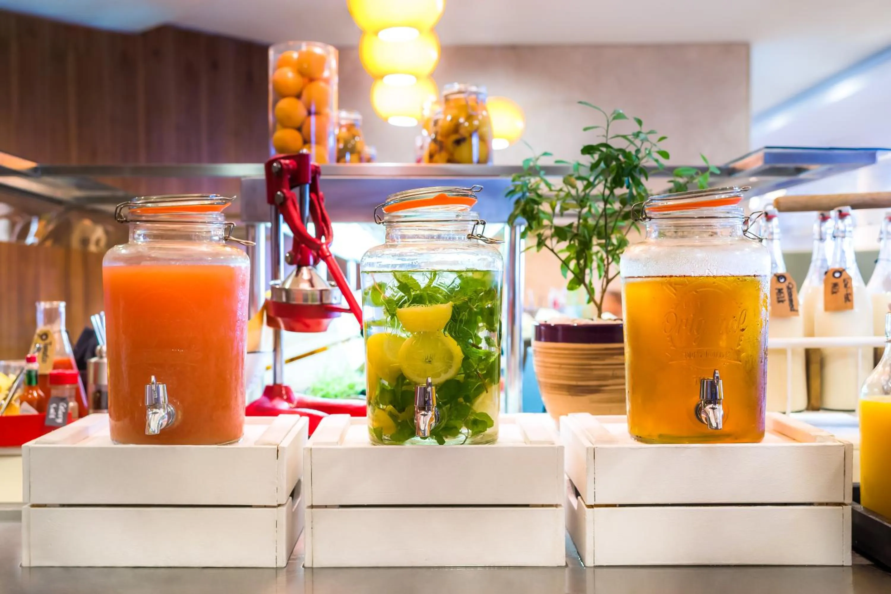 Buffet breakfast in SAS Residence & Hotel Dhahran