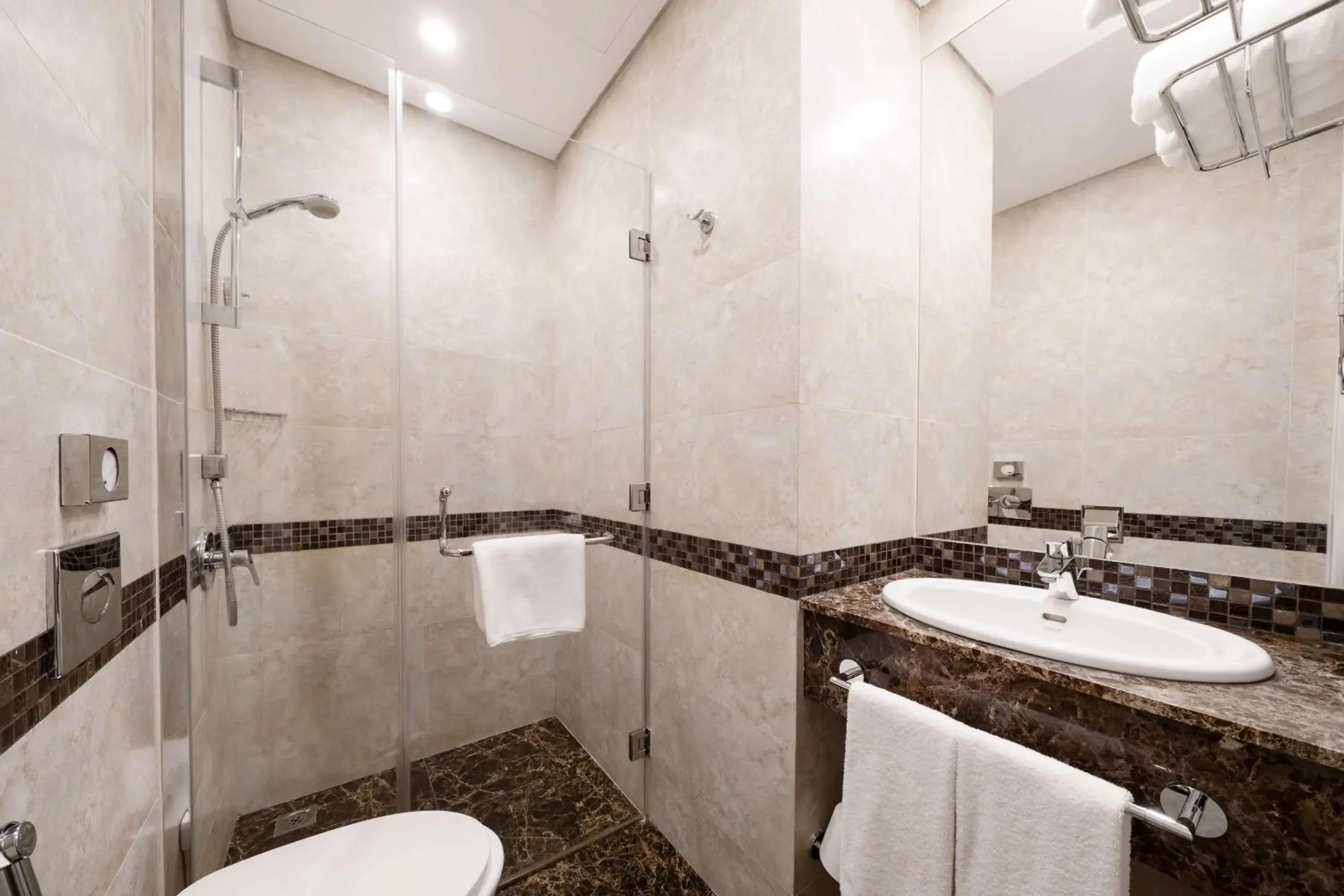 Bathroom in SAS Residence & Hotel Dhahran Bathroom in SAS Residence & Hotel Dhahran