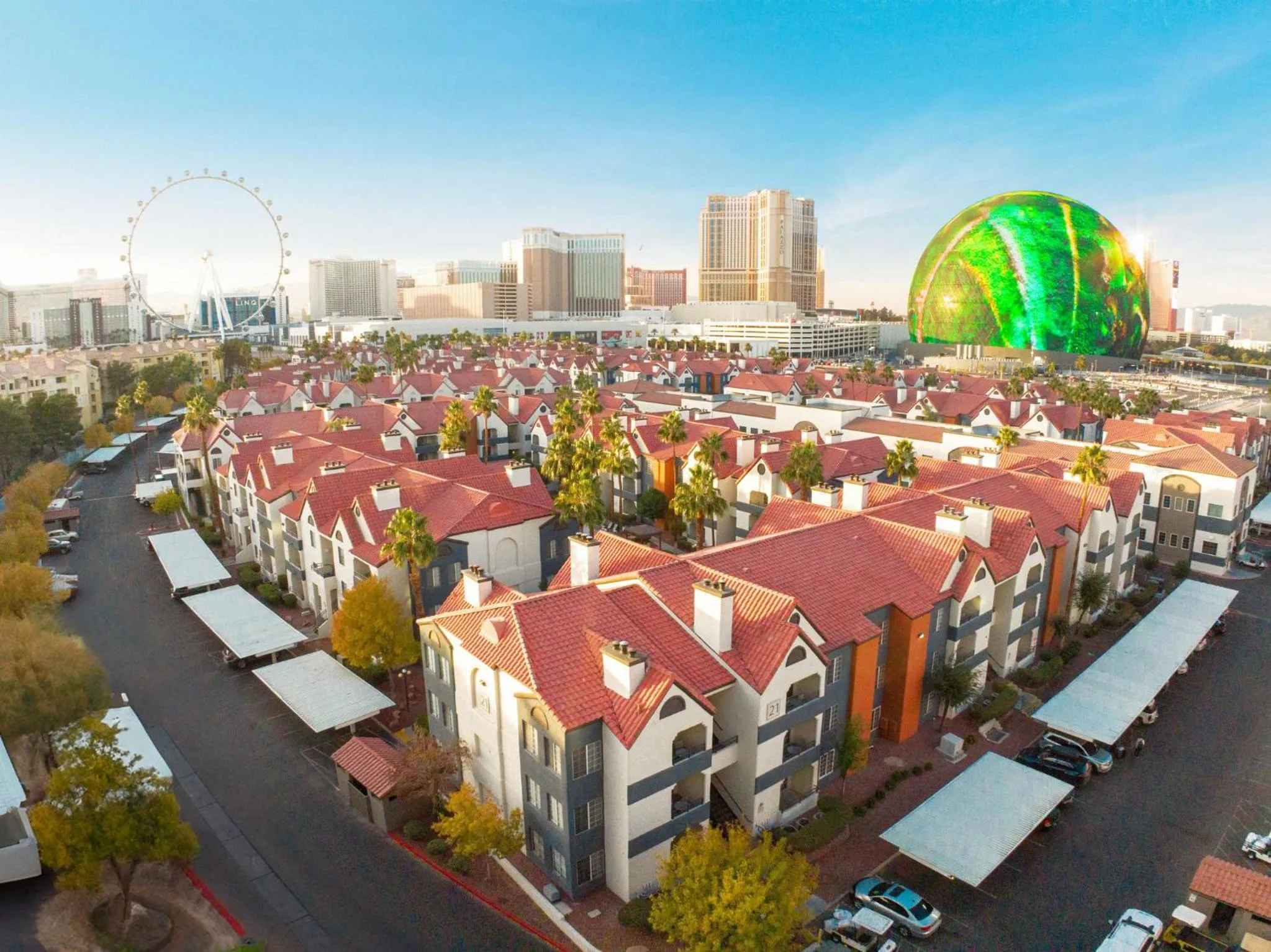 Property building in Holiday Inn Club Vacations at Desert Club Resort