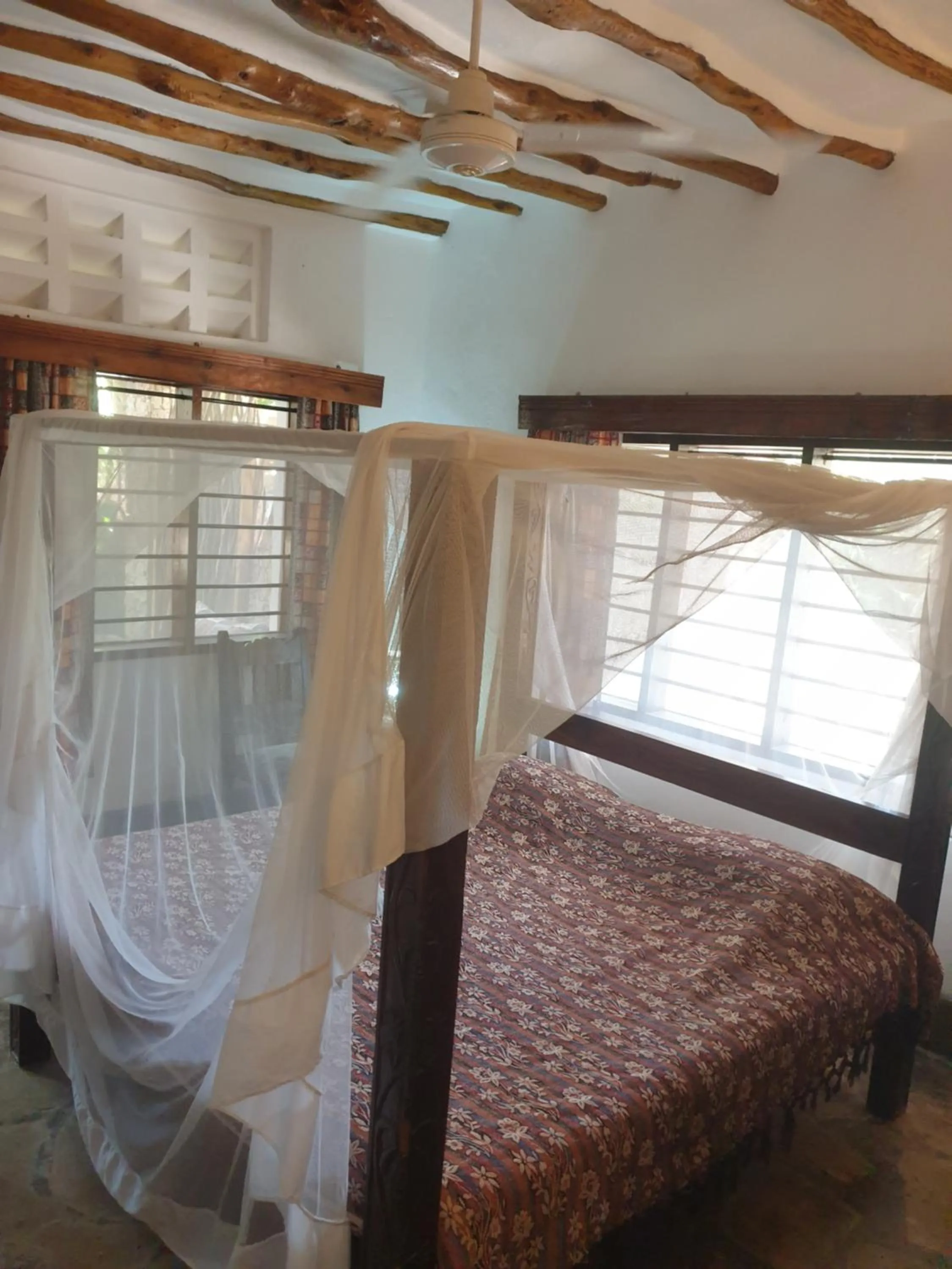 Bed in Marijani Holiday Resort