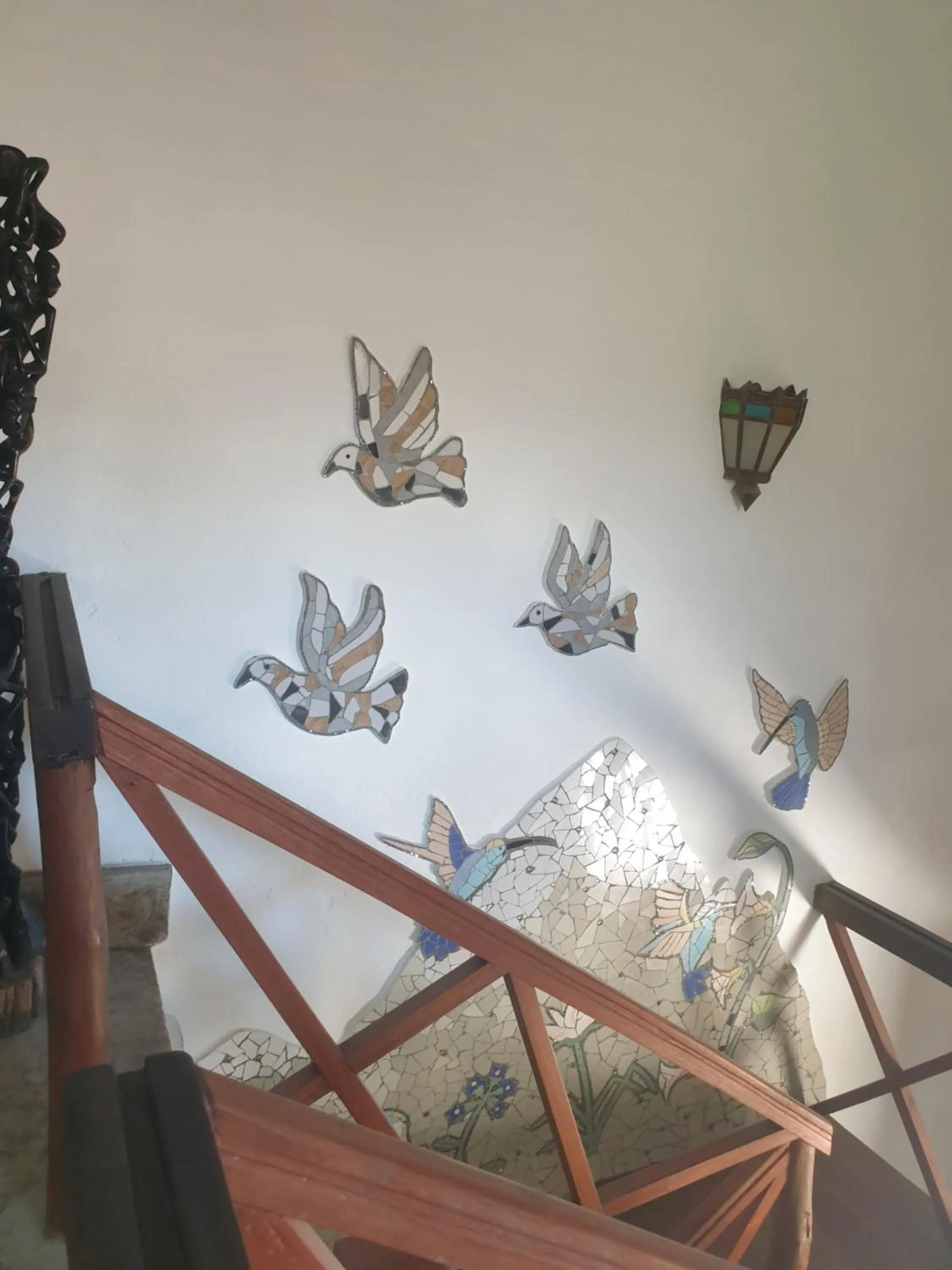 Decorative detail in Marijani Holiday Resort