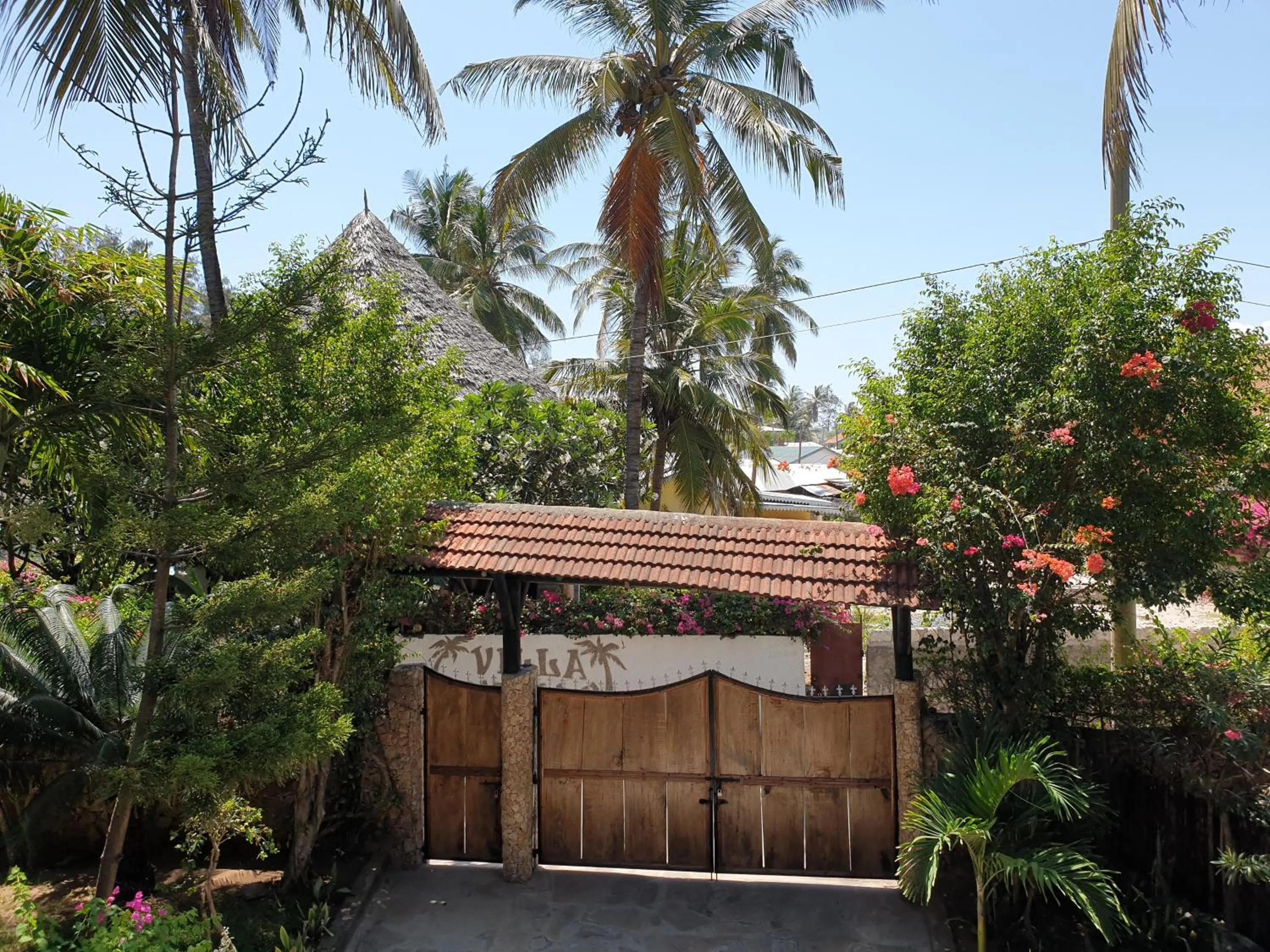 Patio in Marijani Holiday Resort