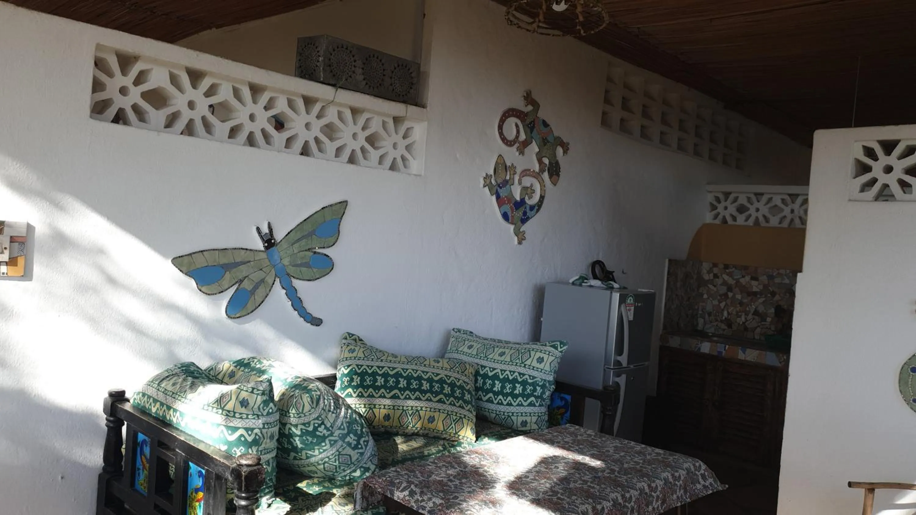 Kitchen or kitchenette in Marijani Holiday Resort