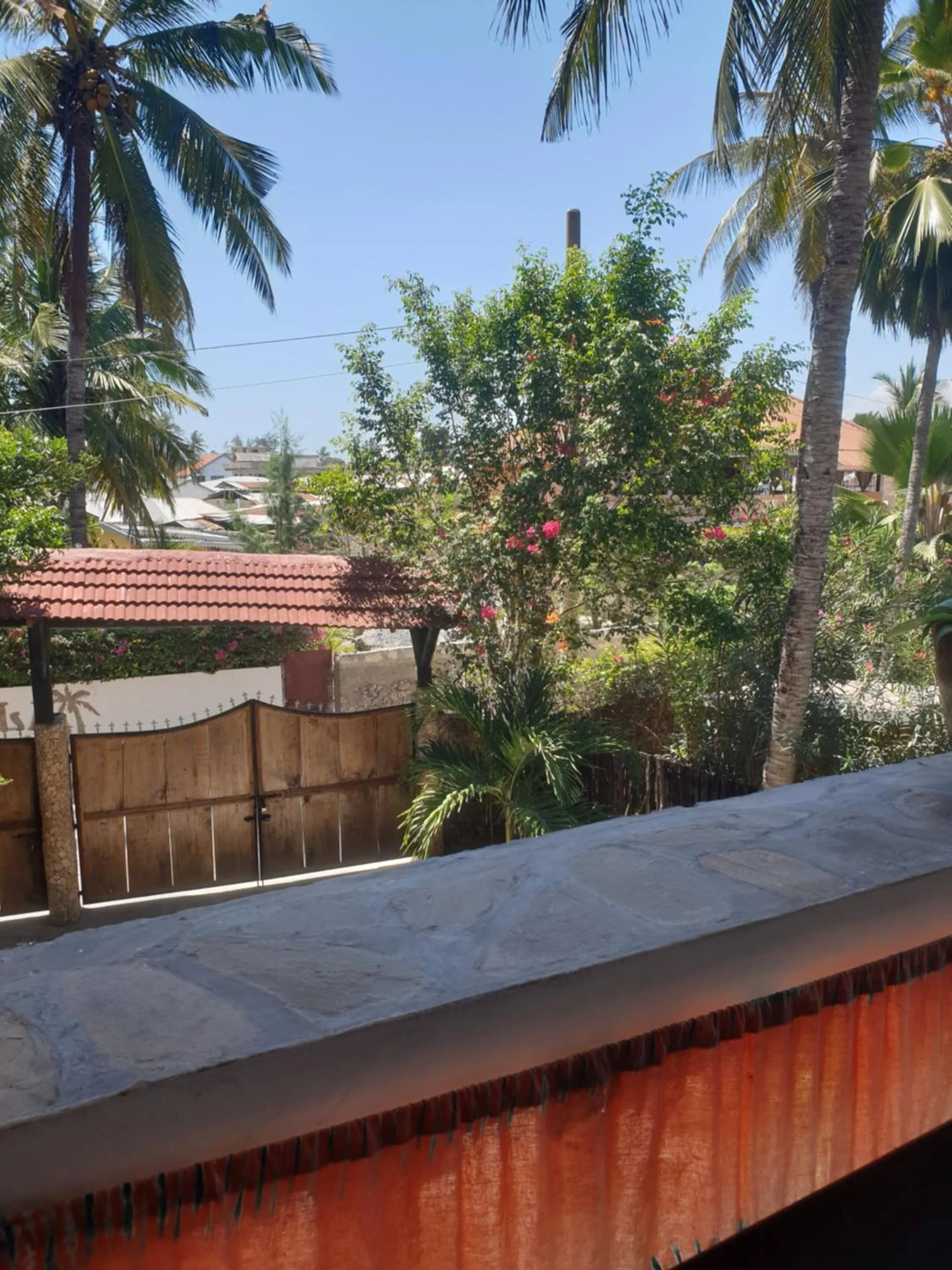 Garden view in Marijani Holiday Resort