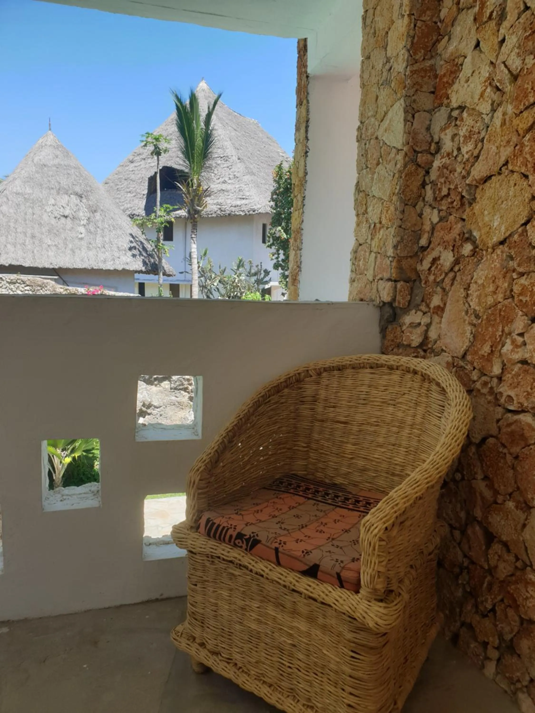 Seating area in Marijani Holiday Resort