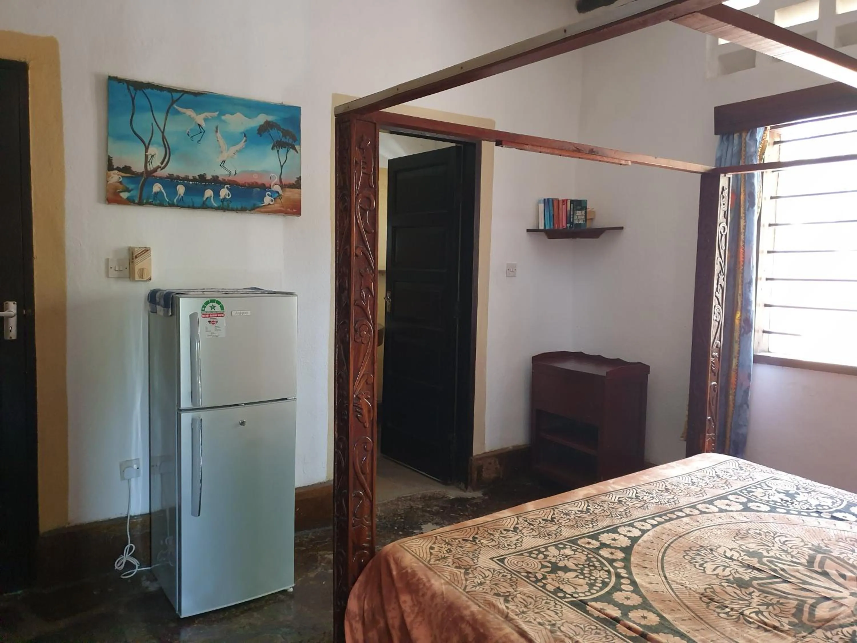 Bed in Marijani Holiday Resort