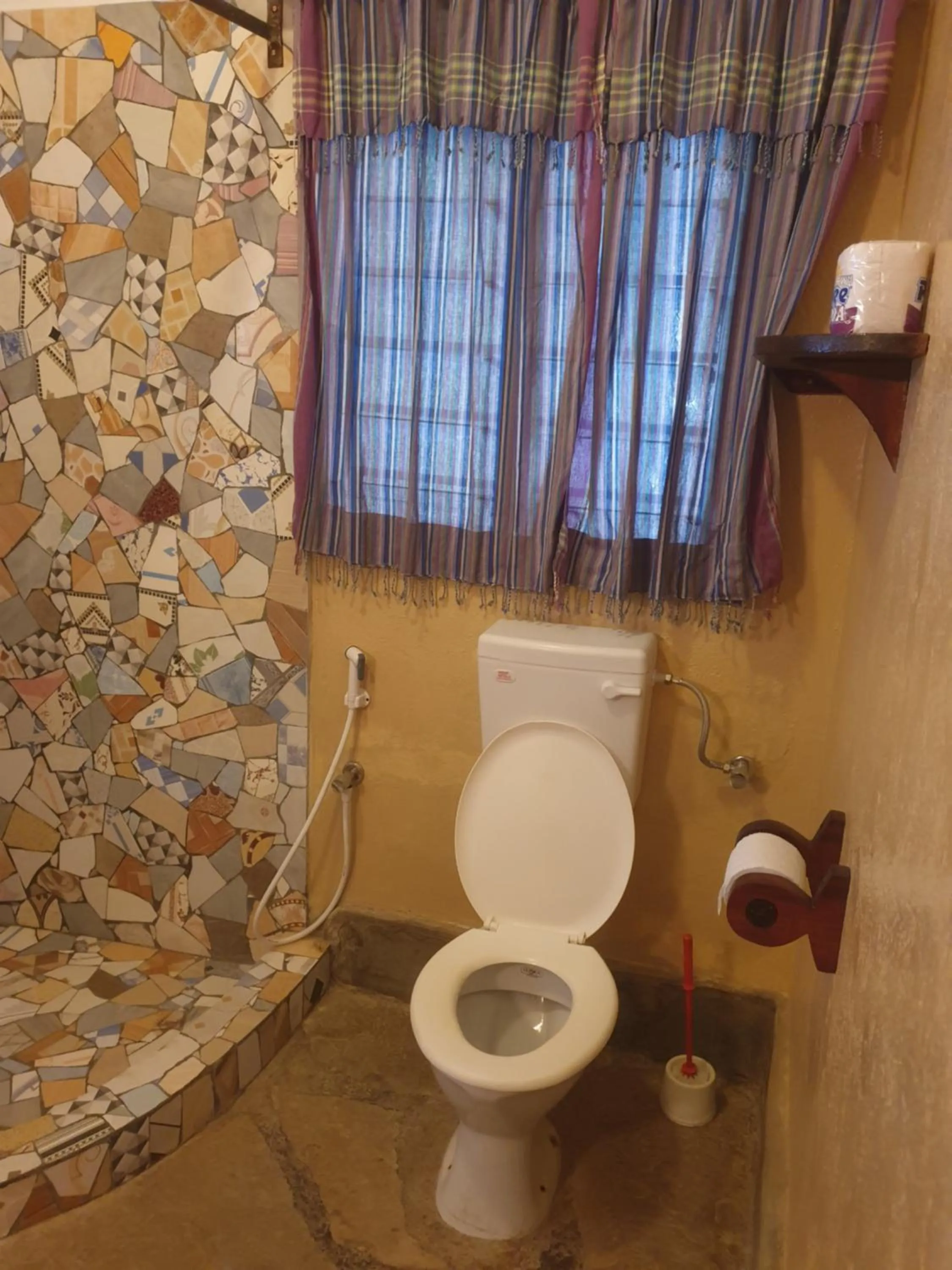 Shower in Marijani Holiday Resort