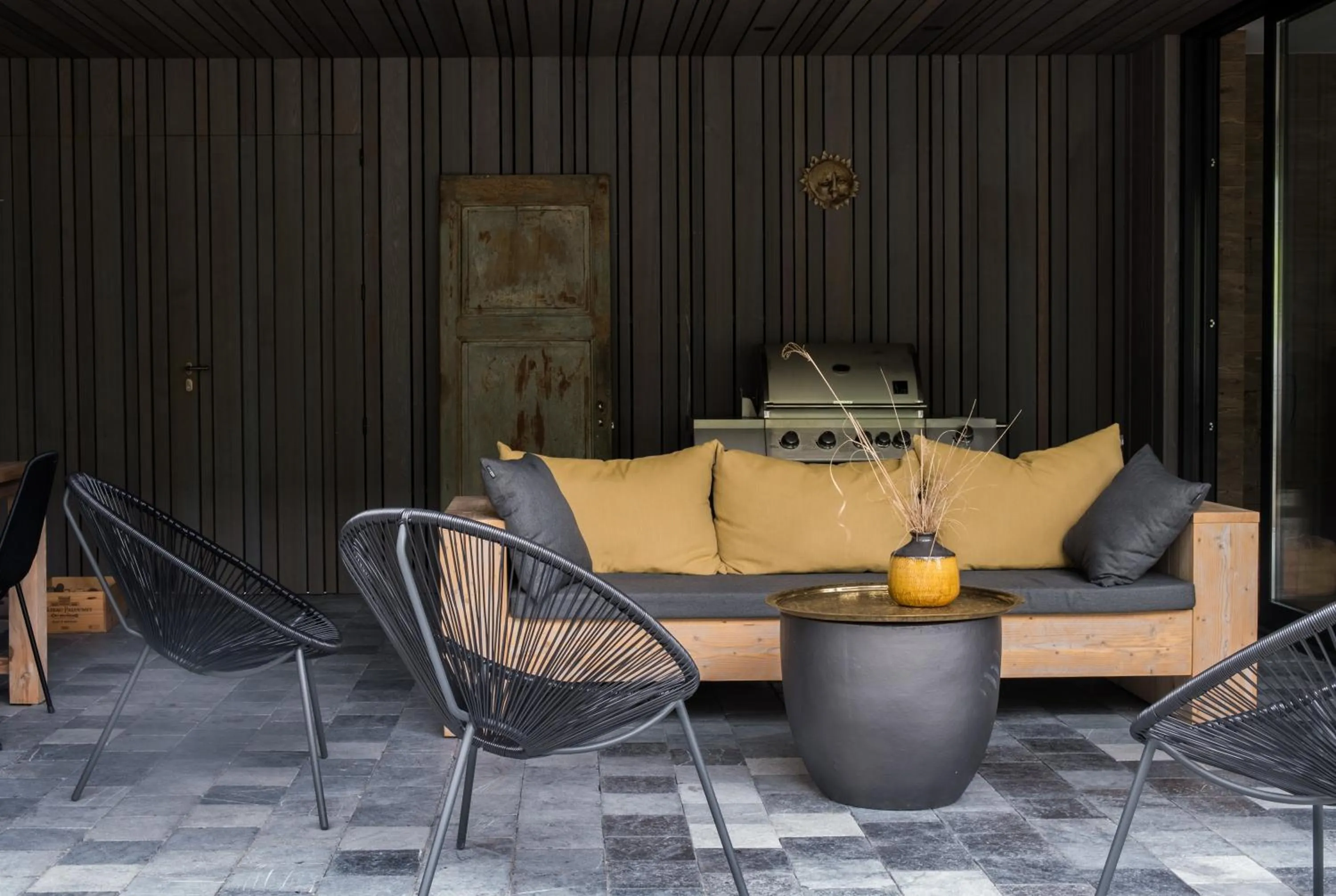 Patio in B&B Maison Honorine