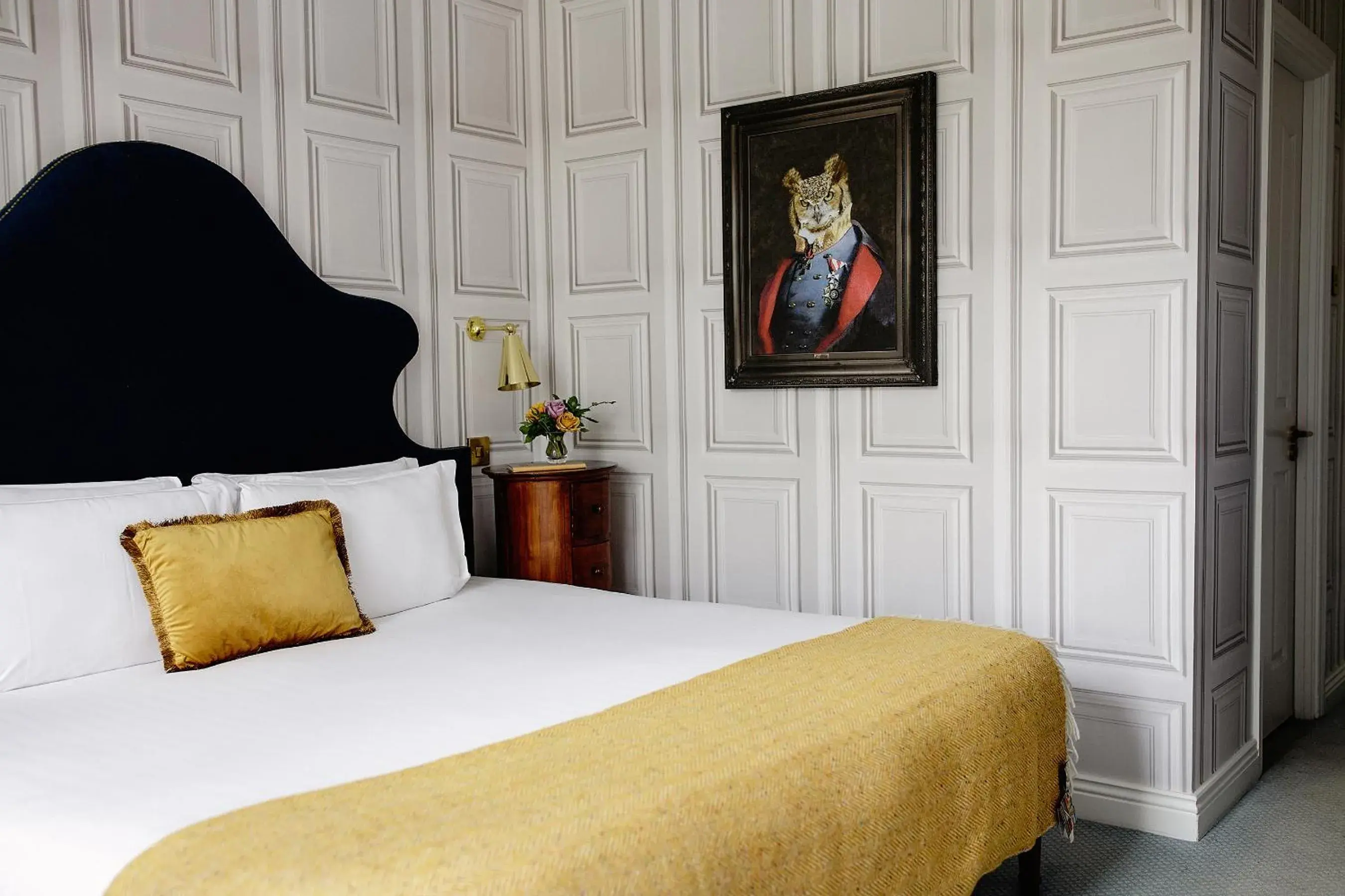 Bedroom, Bed in Pembroke Townhouse Bedroom, Bed in Pembroke Townhouse