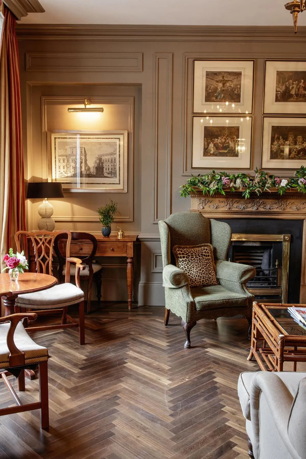 Living room in Pembroke Townhouse