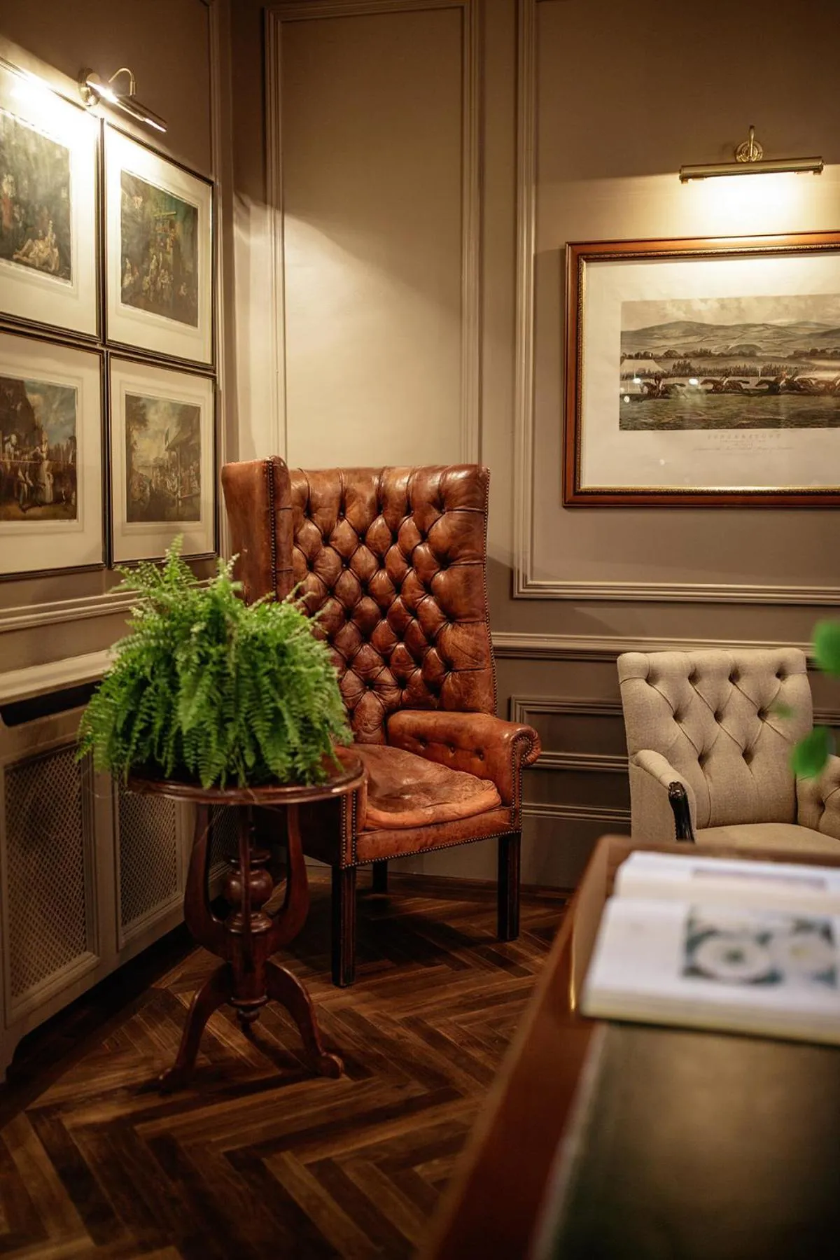Living room in Pembroke Townhouse