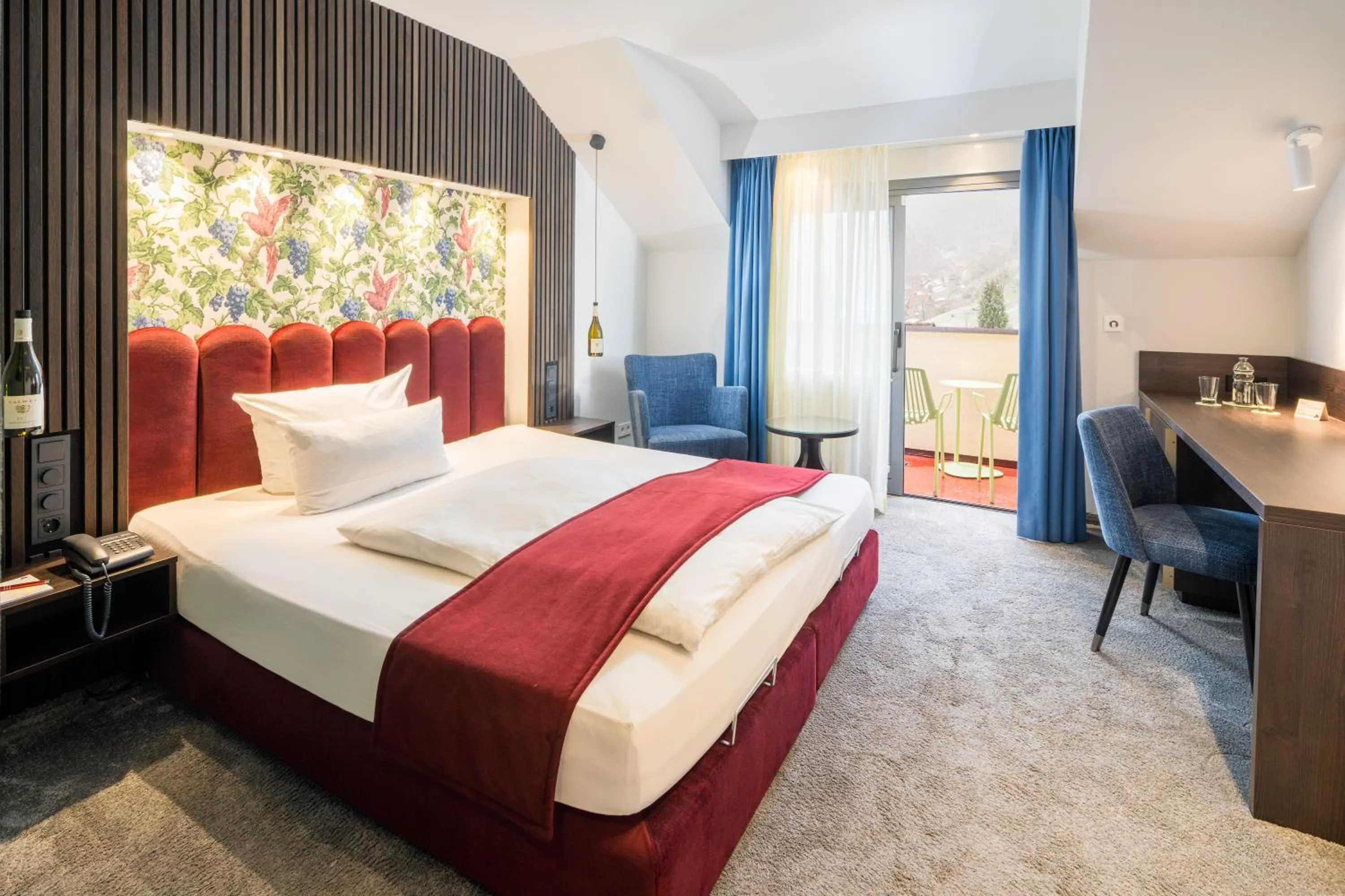 Bed in Hotel Heiligenstein