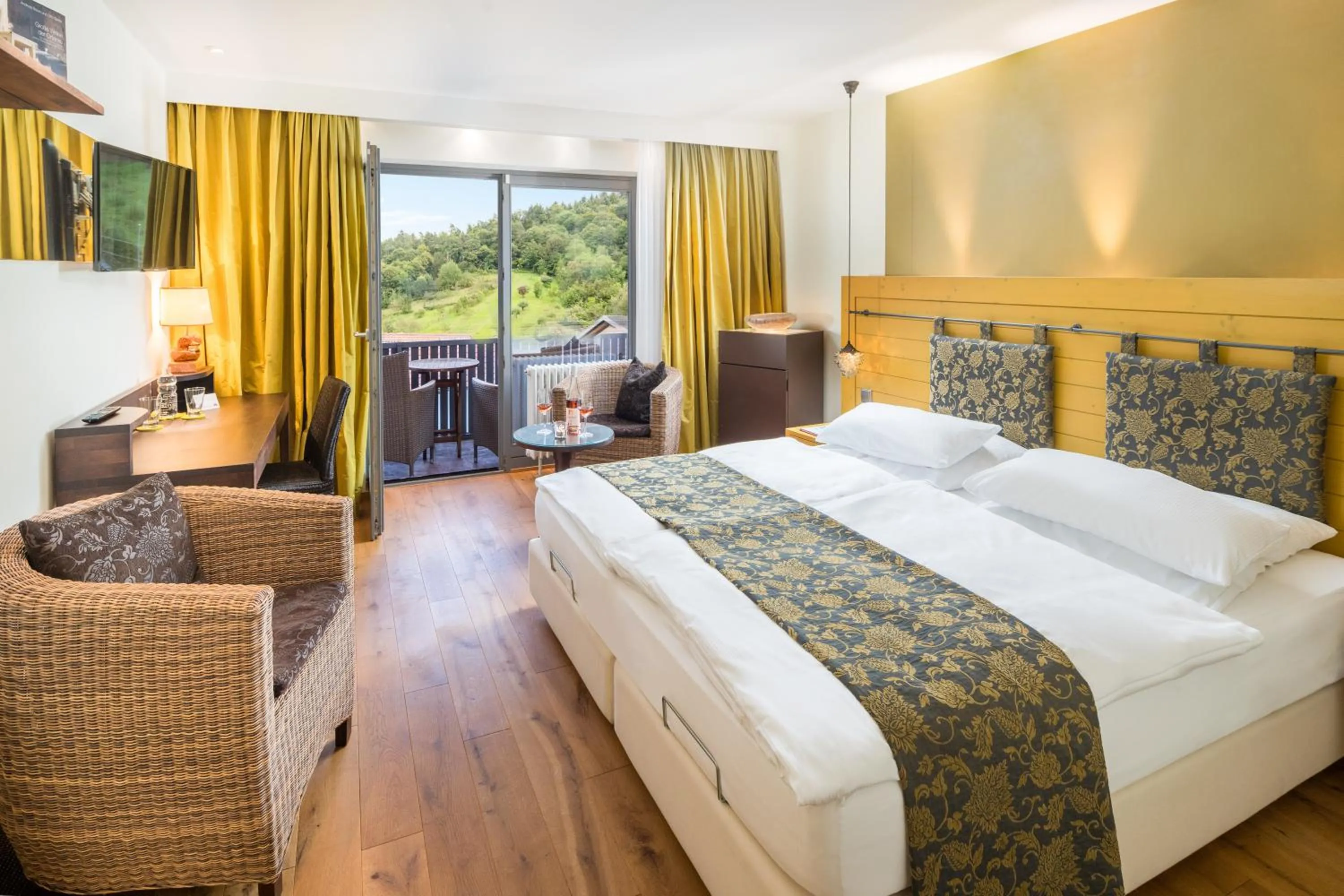 Bed in Hotel Heiligenstein