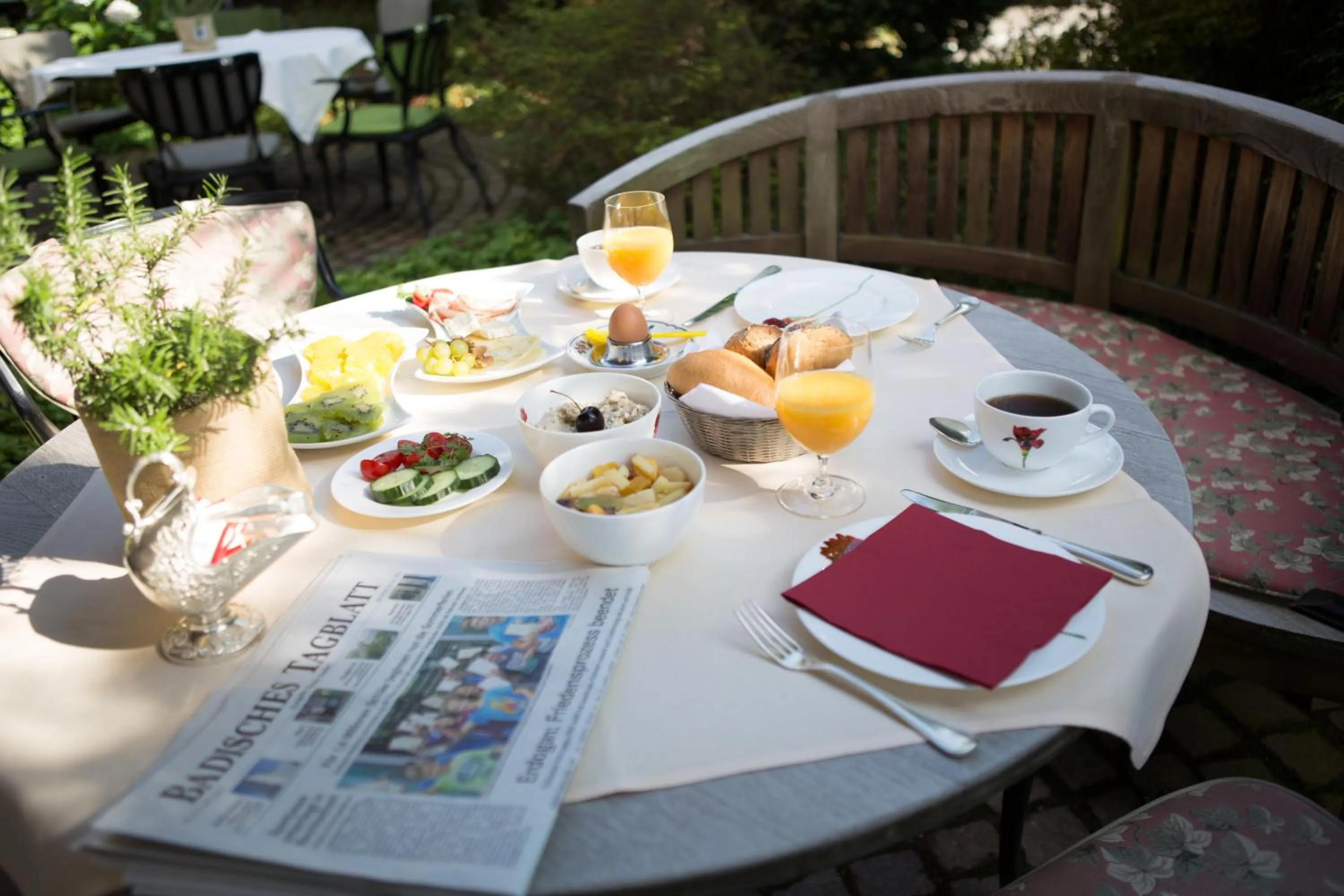 Restaurant/places to eat in Hotel Heiligenstein