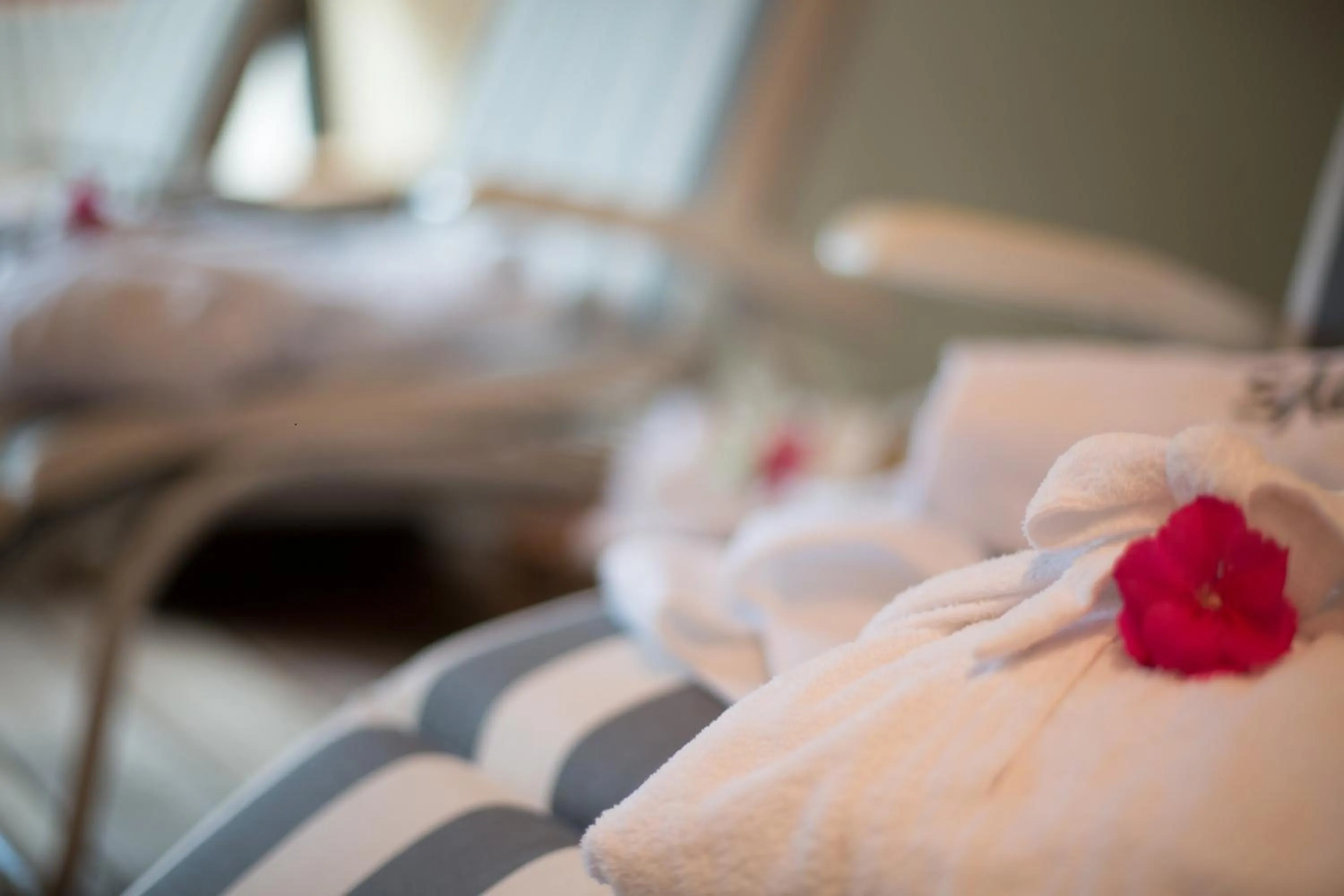 Spa and wellness centre/facilities, Bed in Hotel Heiligenstein