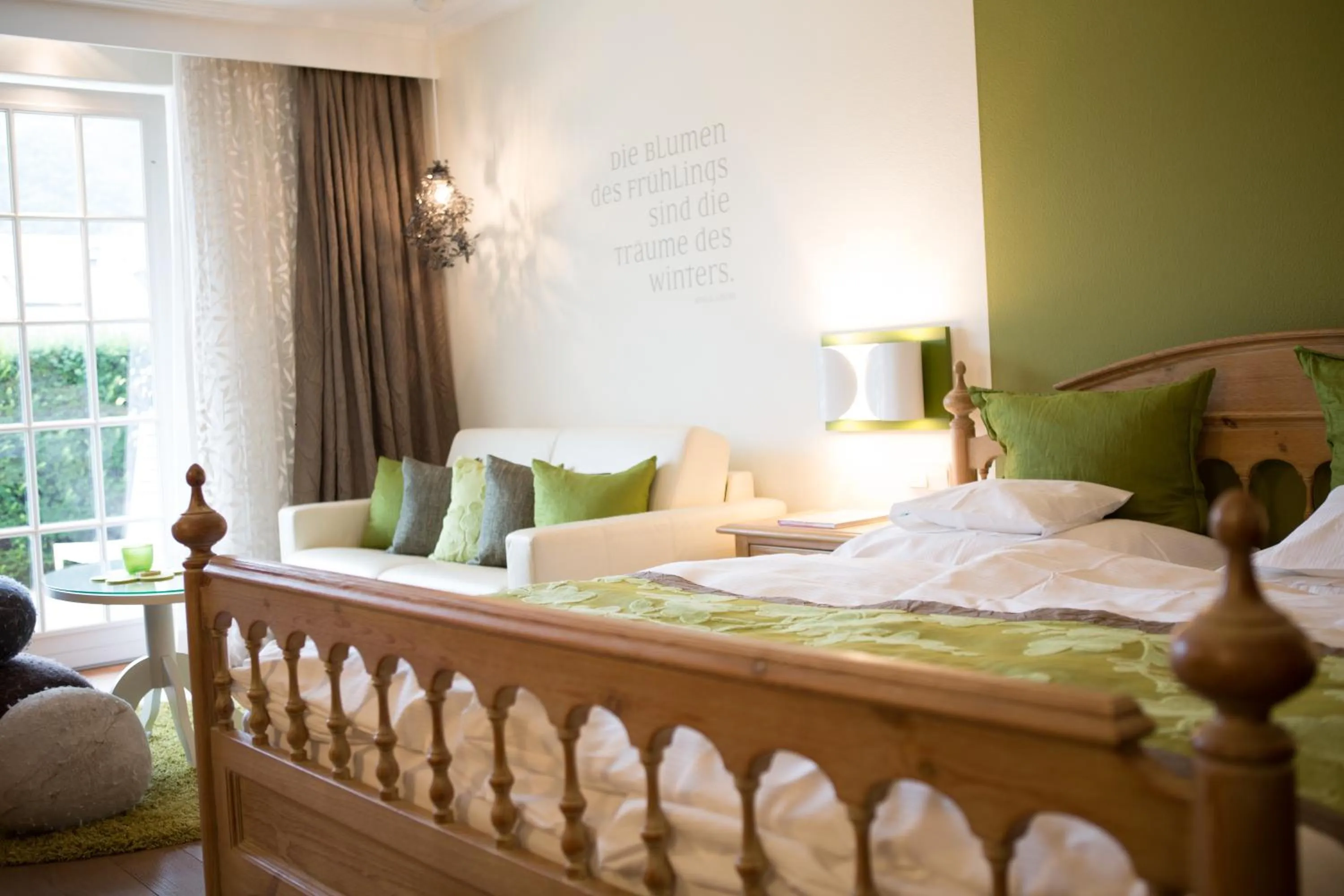 Bed in Hotel Heiligenstein