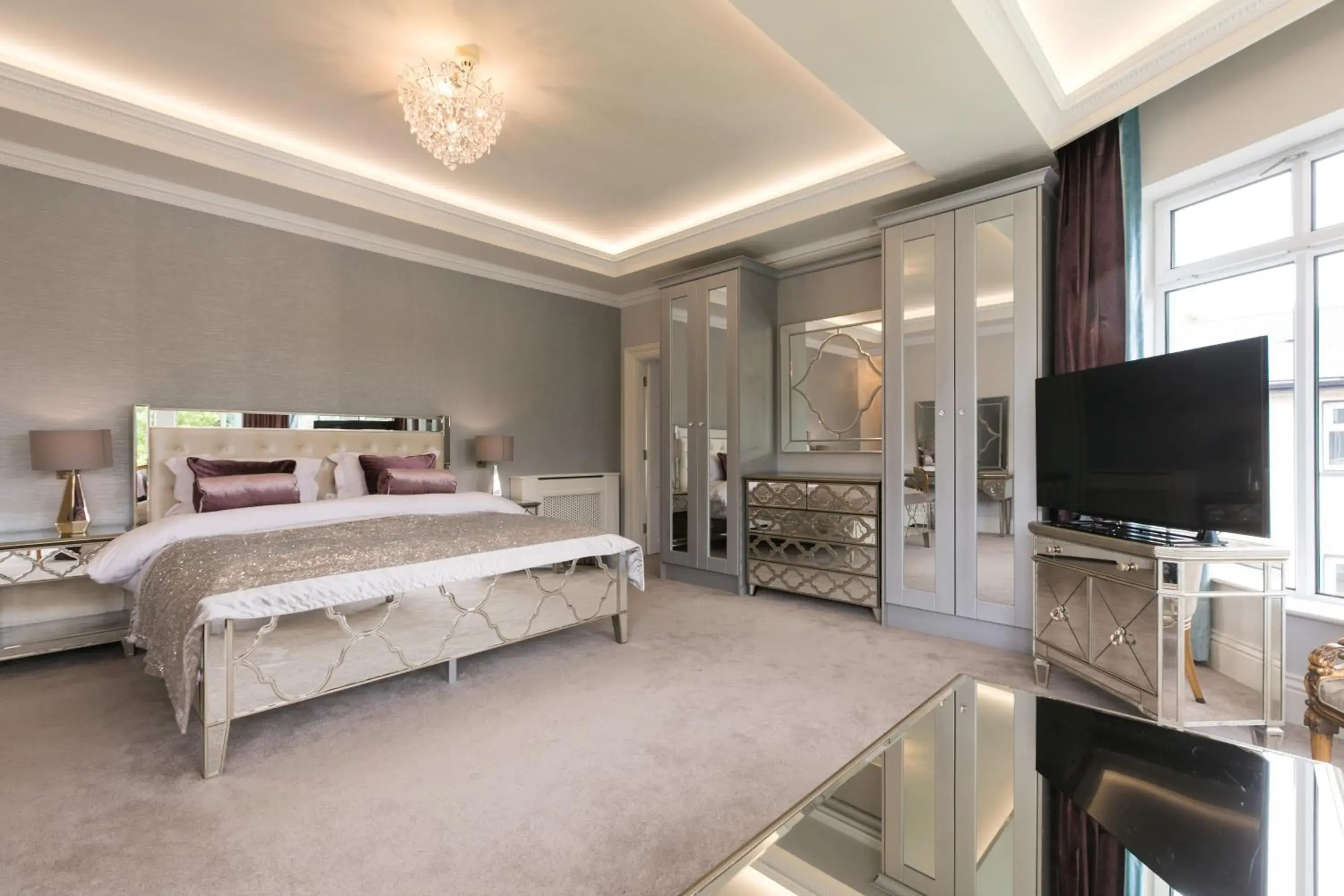 Bed in Fitzgeralds Woodlands House Hotel Bed in Fitzgeralds Woodlands House Hotel