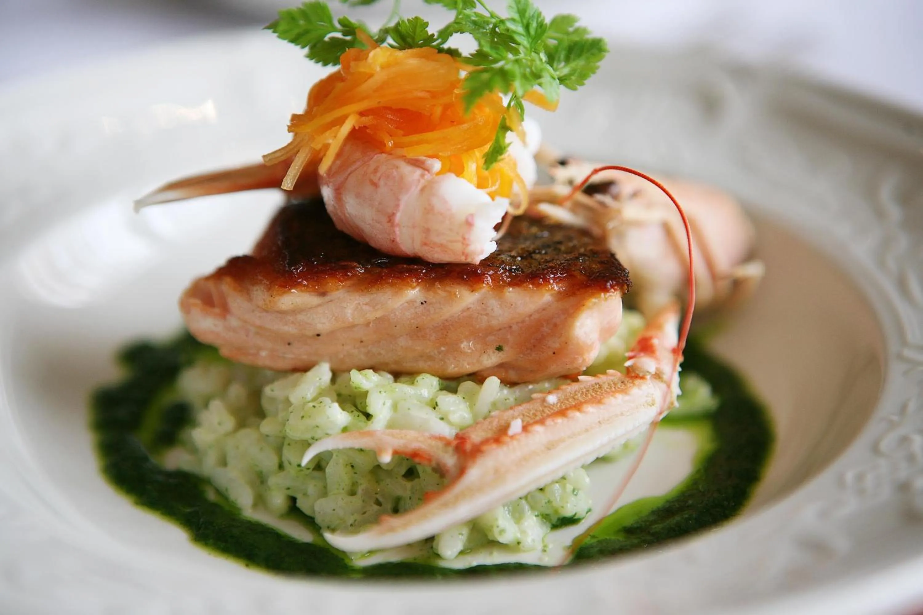 Food in Sheedy's Boutique Hotel