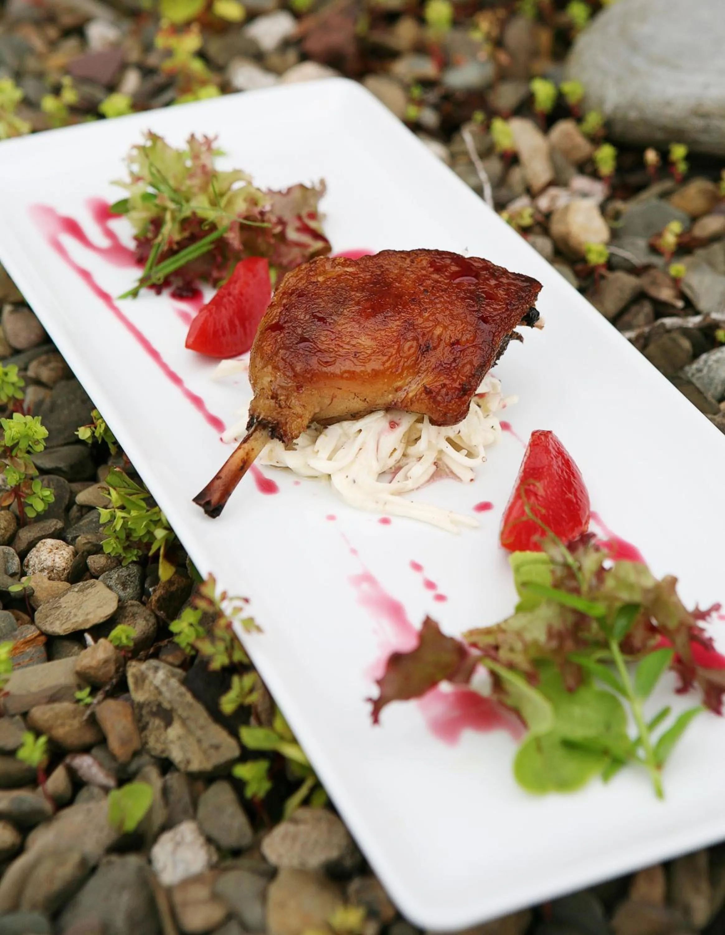 Food in Sheedy's Boutique Hotel