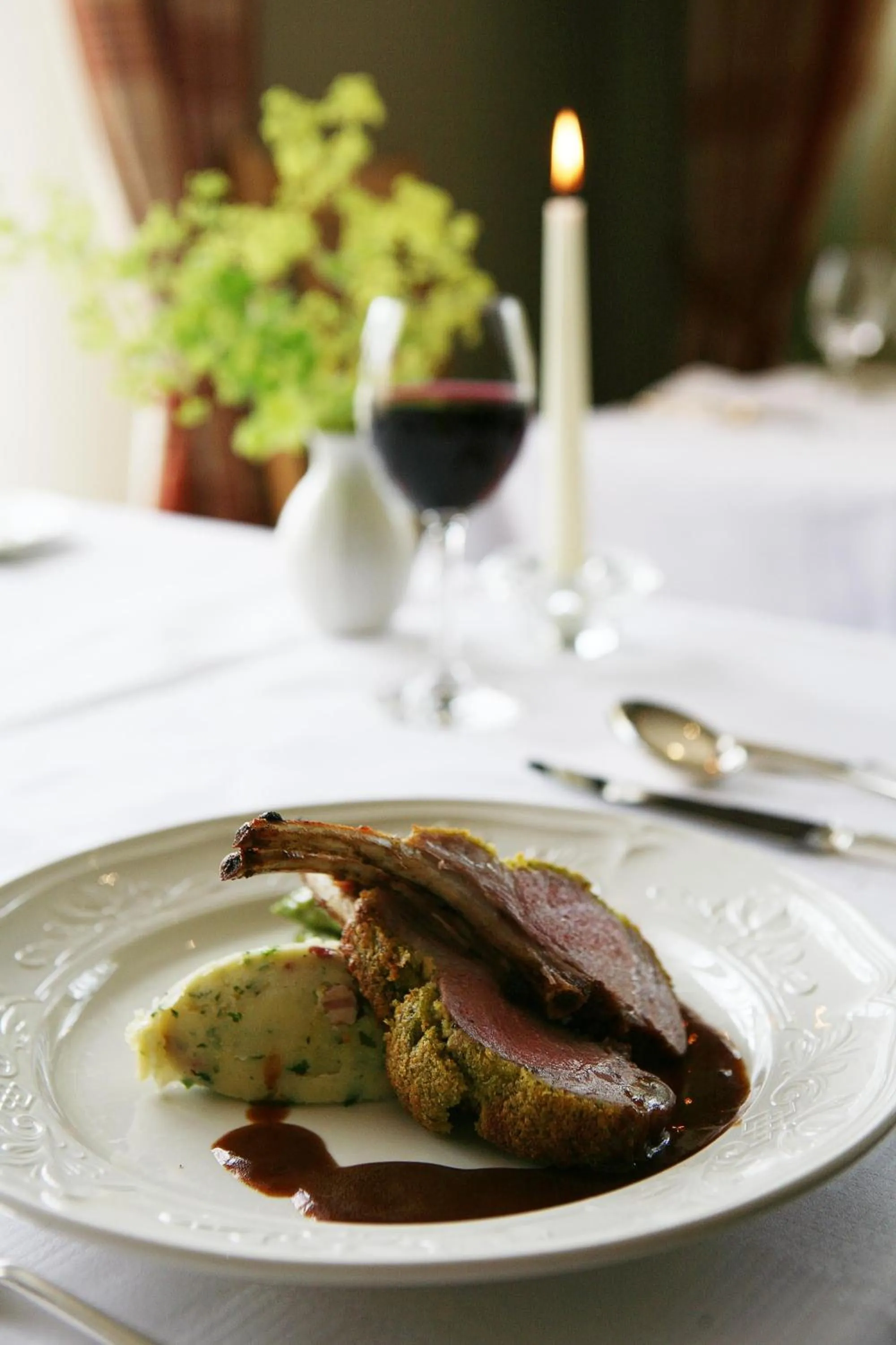 Food in Sheedy's Boutique Hotel