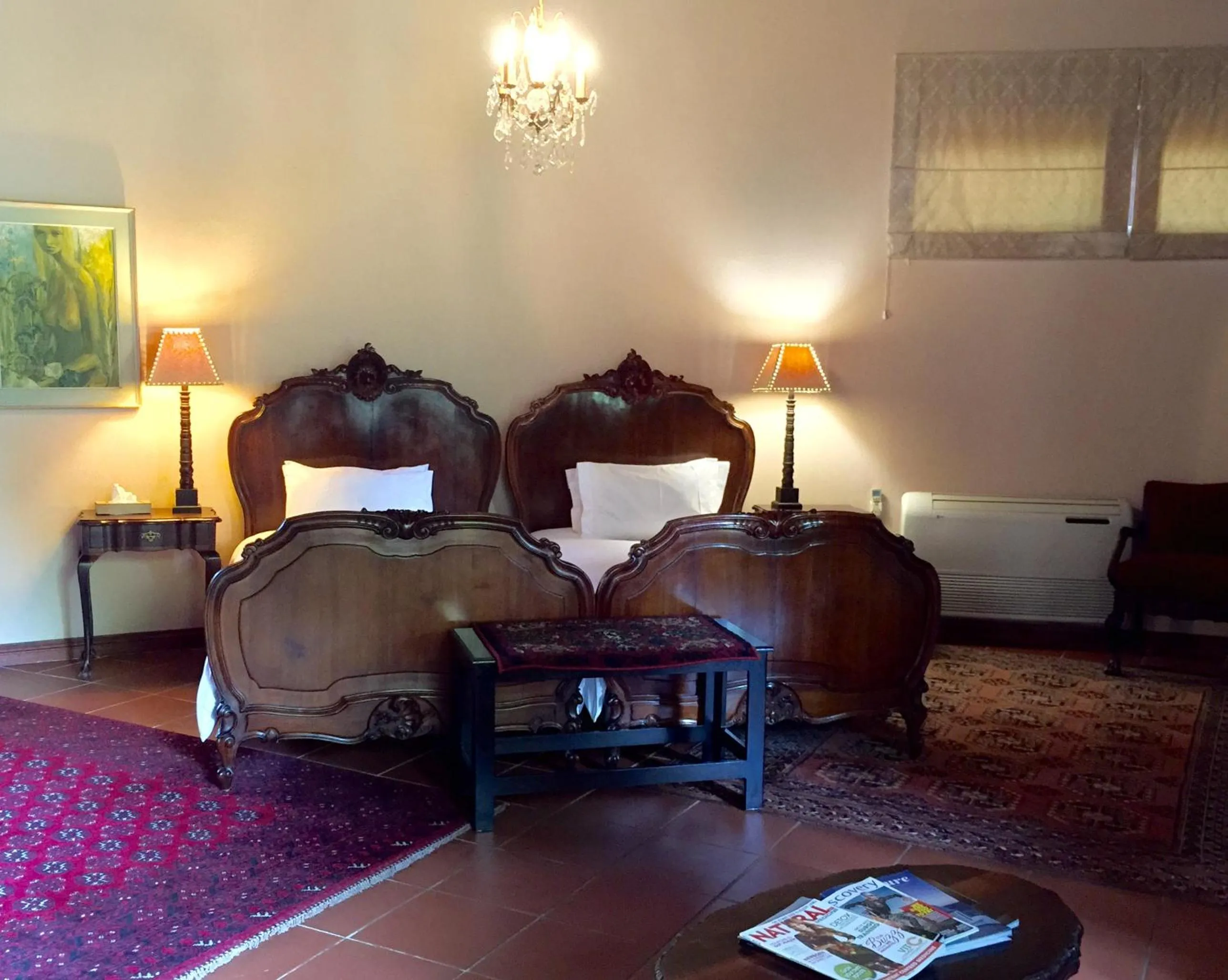 Bed in Foxwood House Boutique Hotel