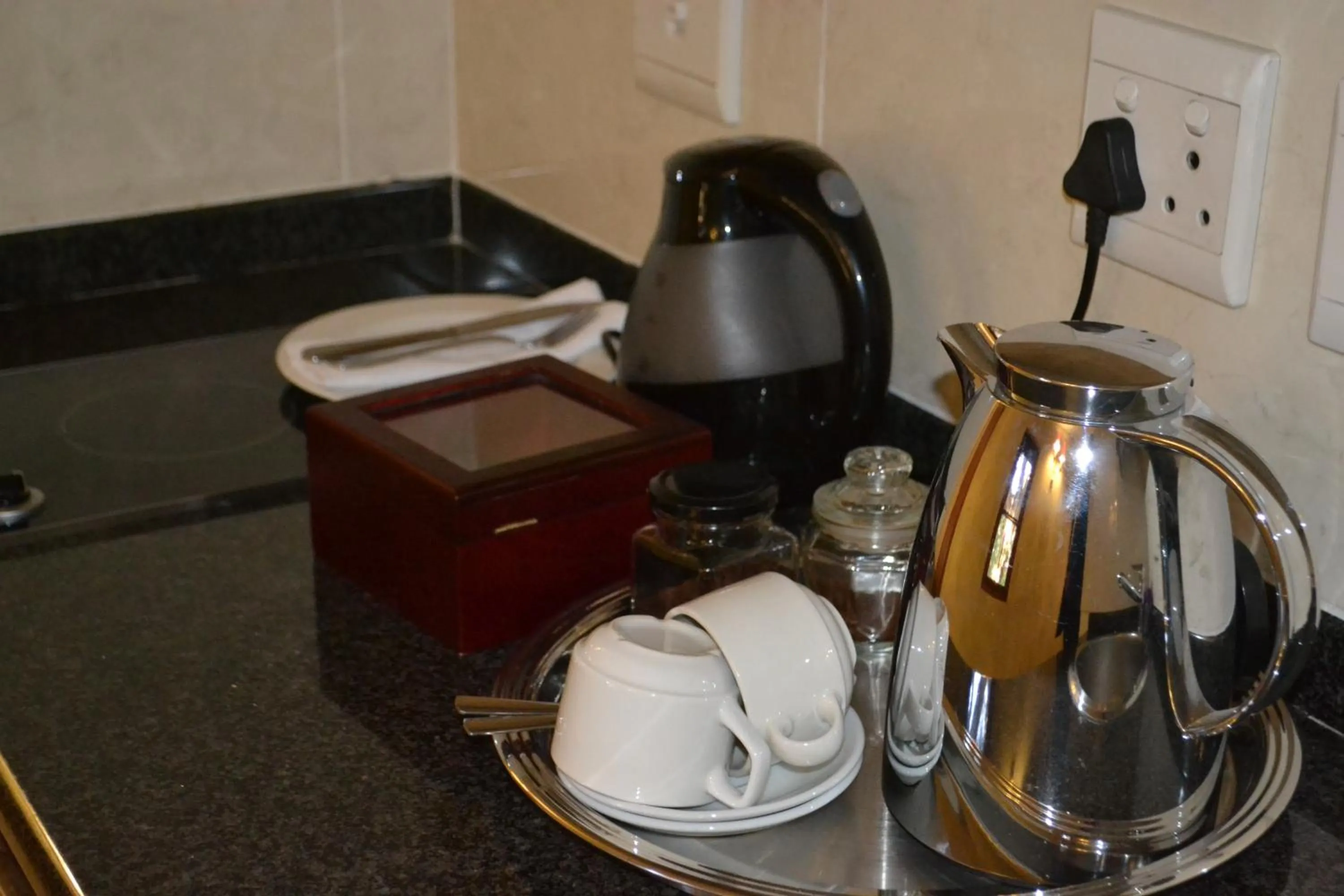 Coffee/tea facilities in Foxwood House Boutique Hotel
