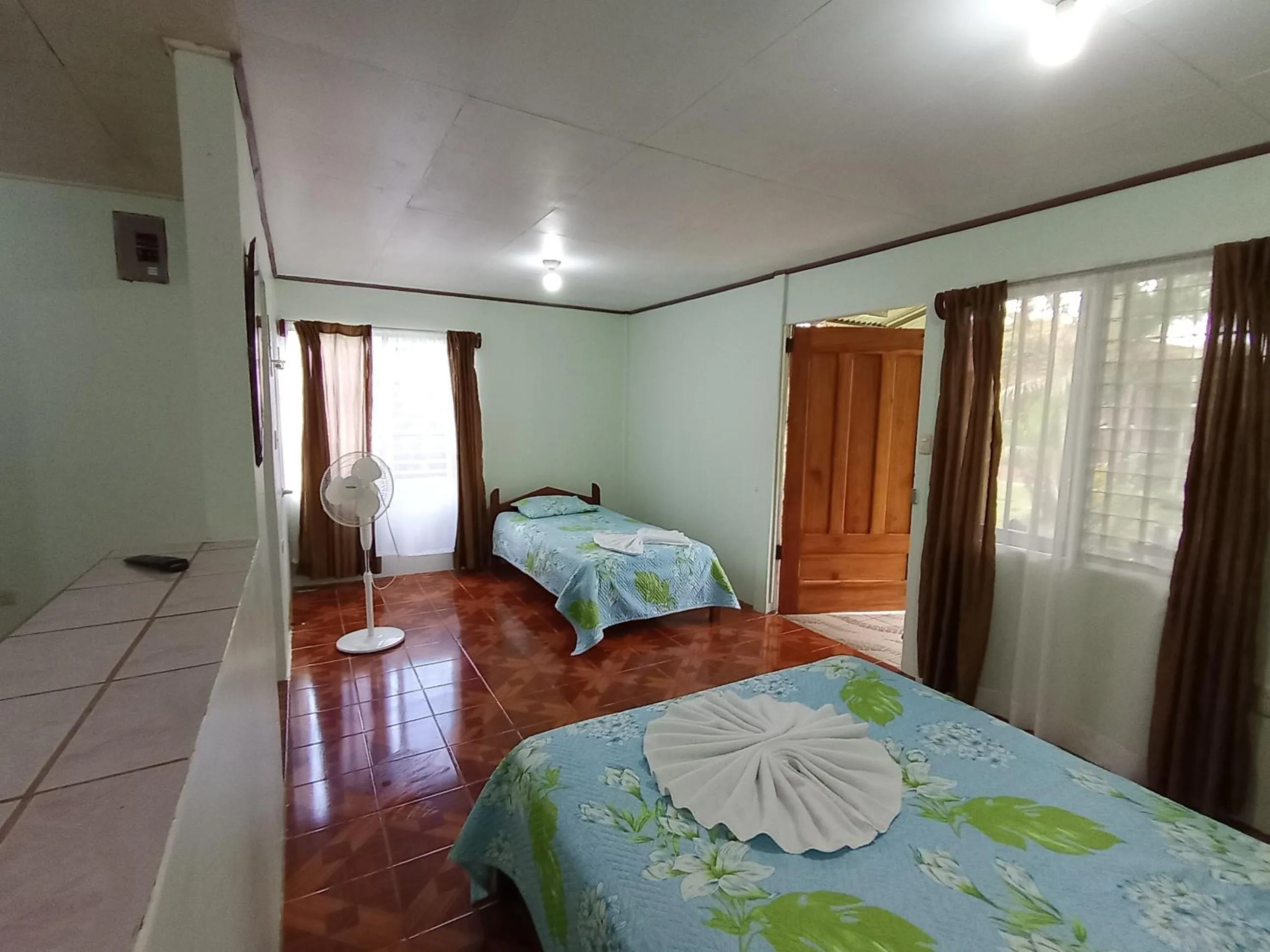 Bed in Posada Rural Río Celeste