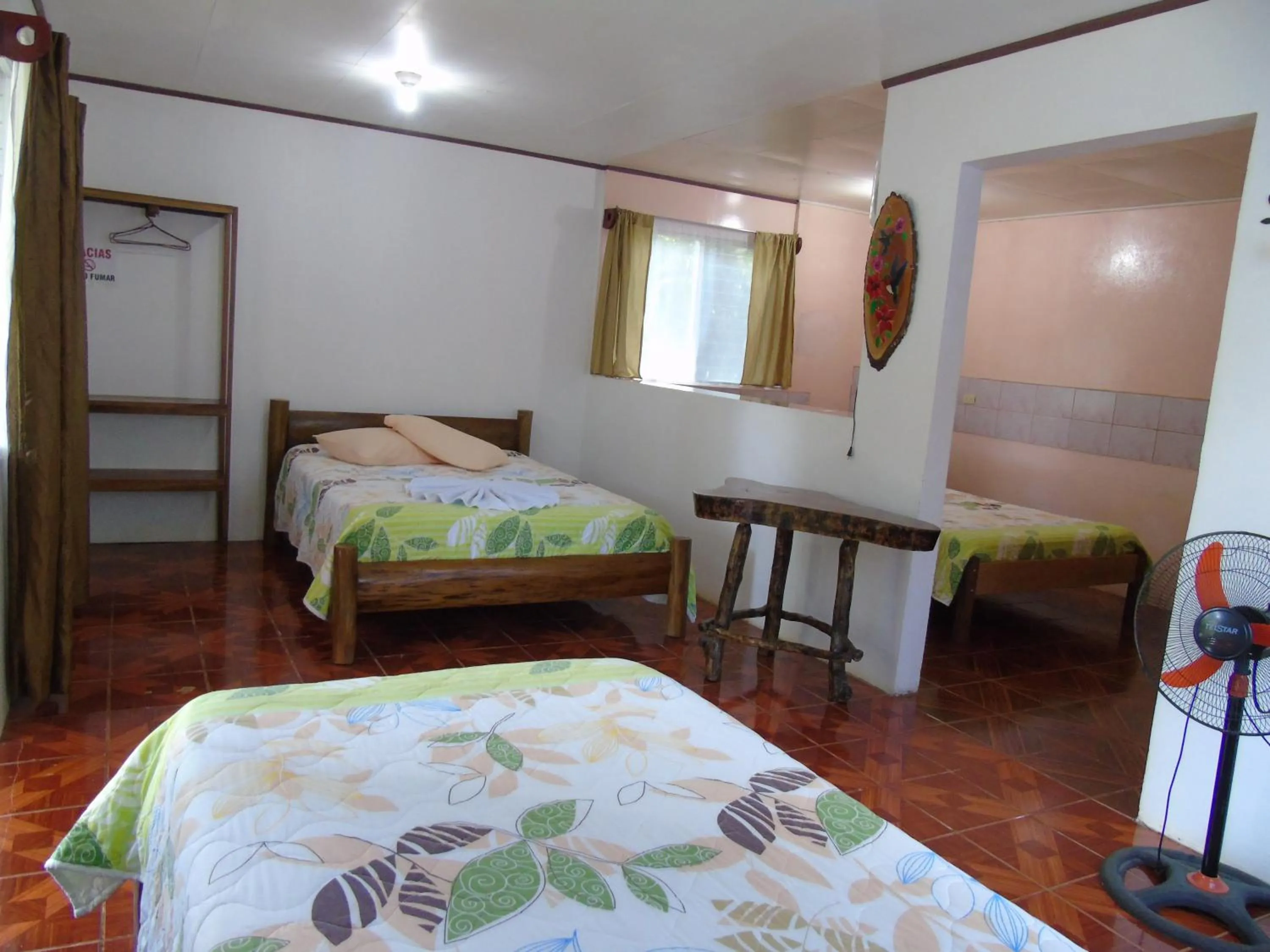 Bed in Posada Rural Río Celeste