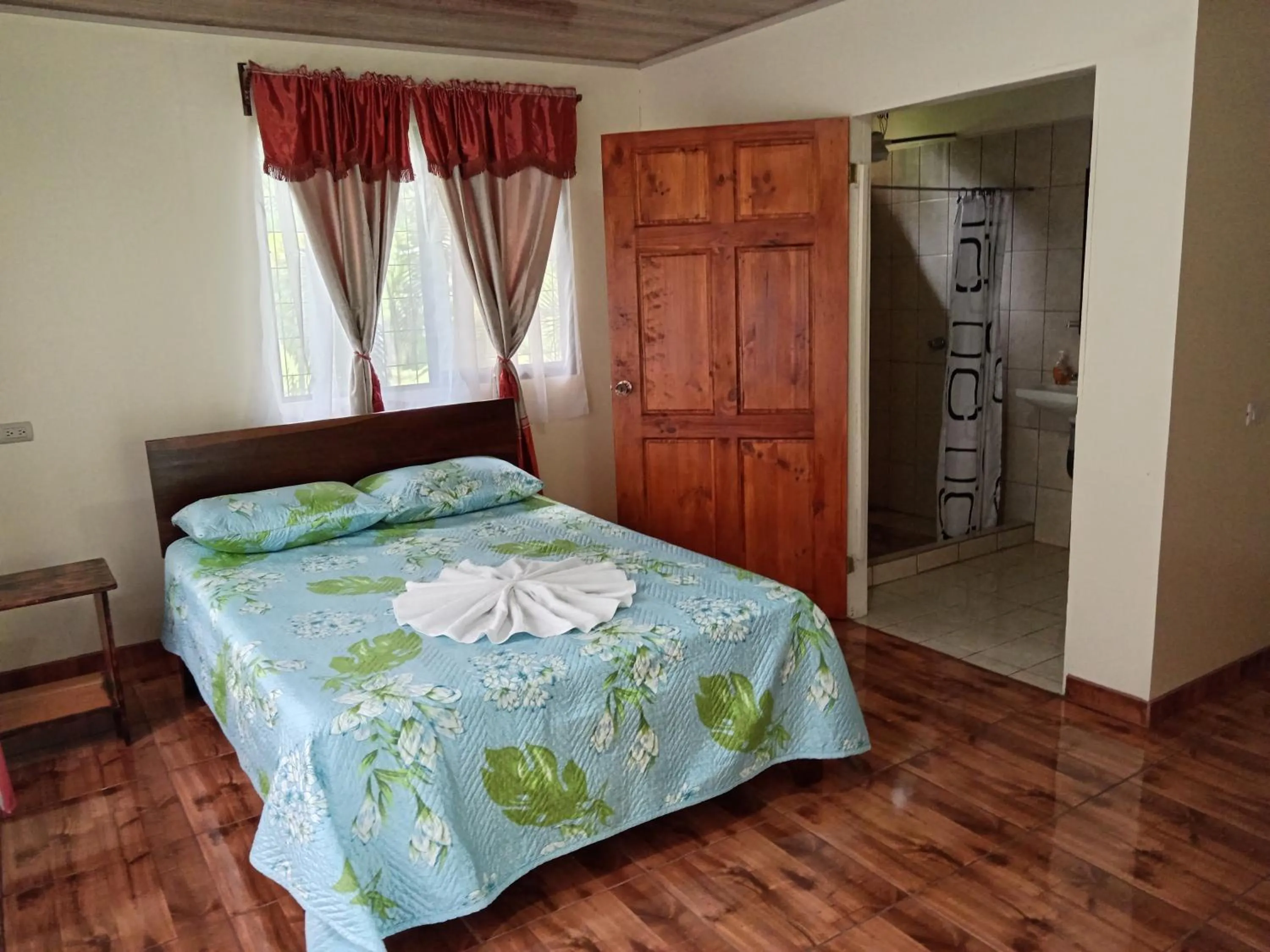 Bed in Posada Rural Río Celeste