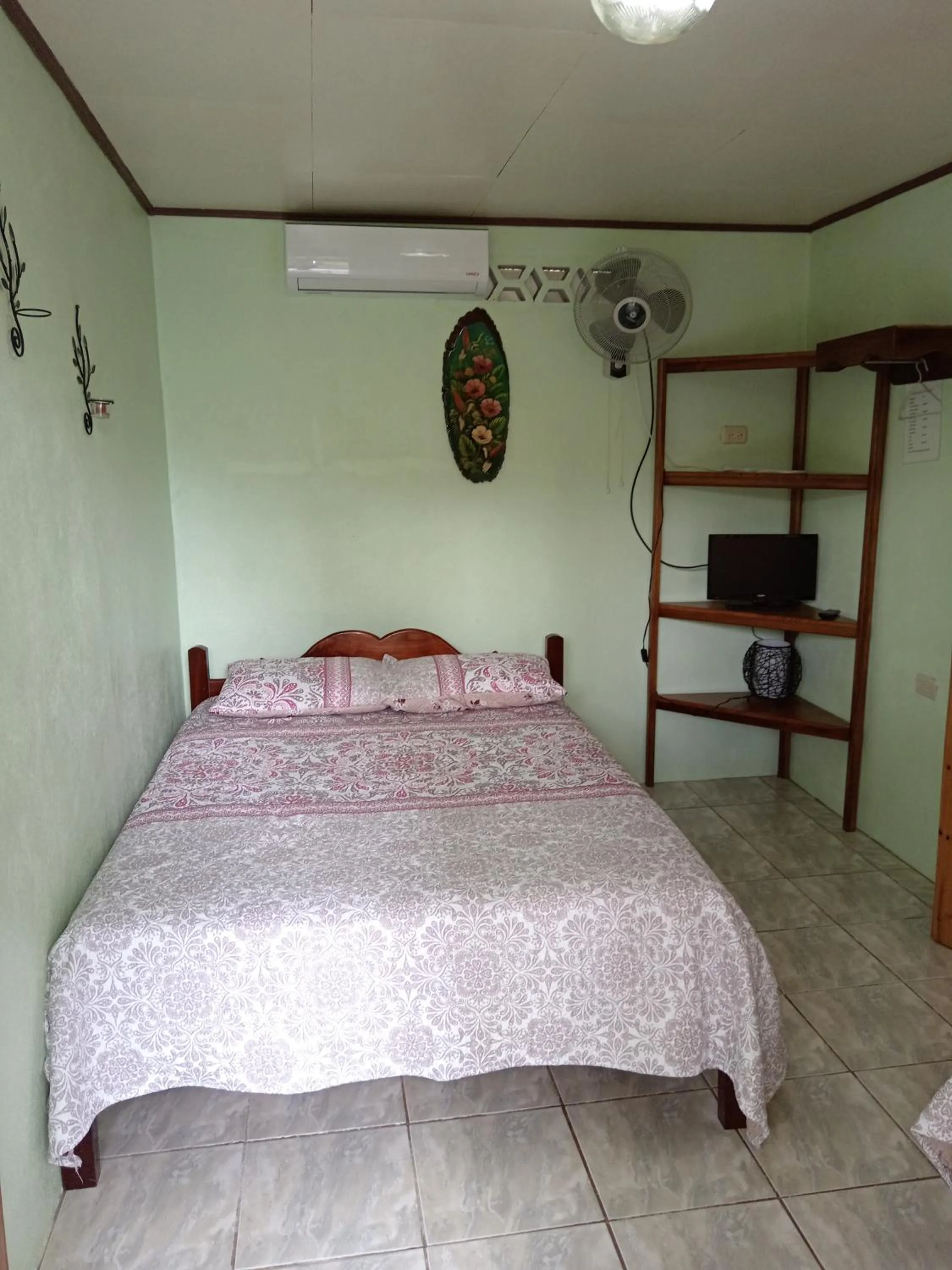 Bed in Posada Rural Río Celeste