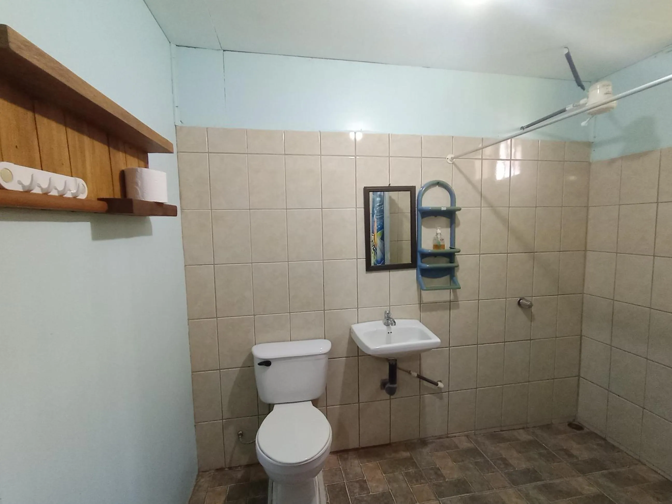 Shower in Posada Rural Río Celeste