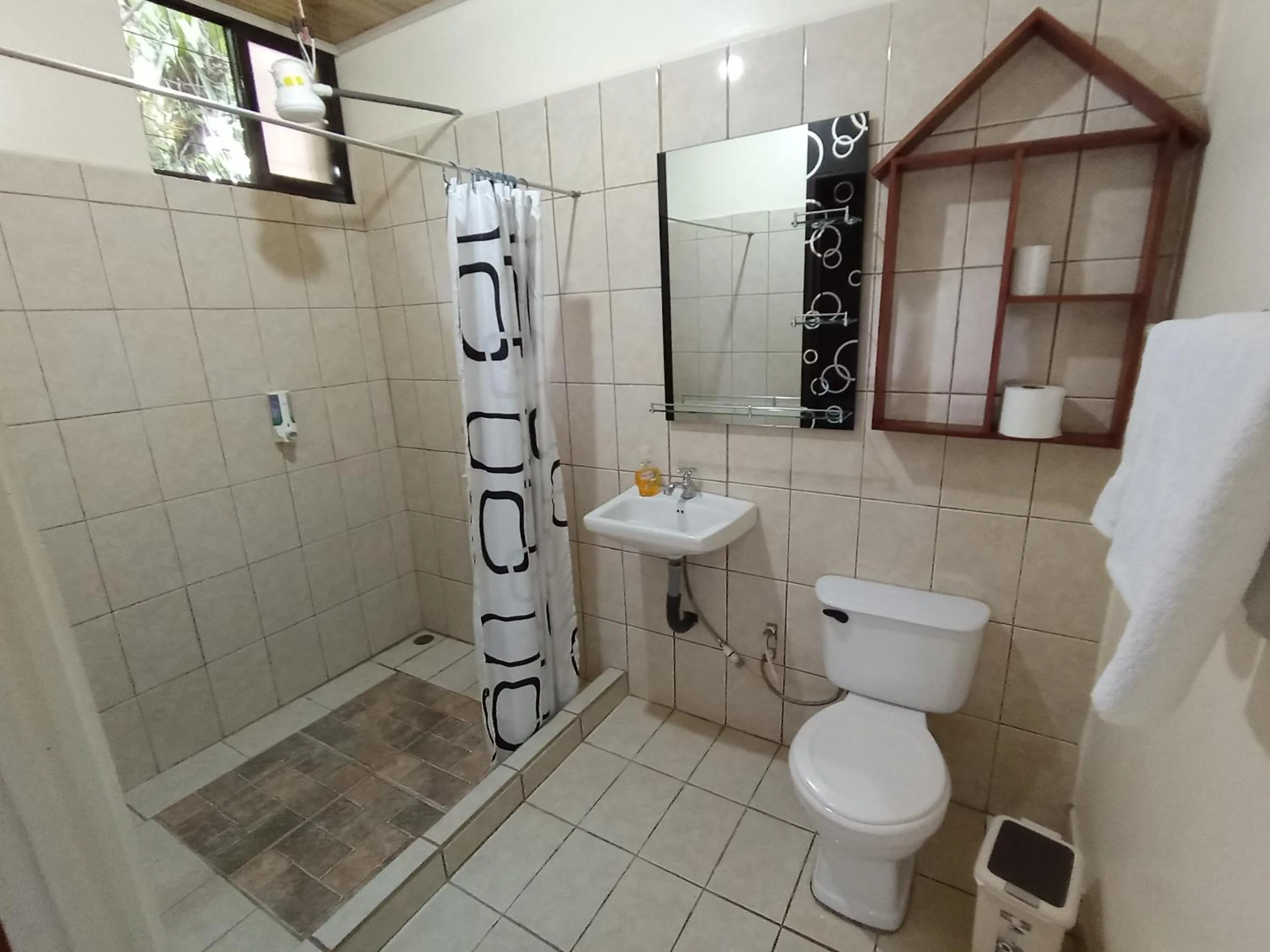 Shower in Posada Rural Río Celeste