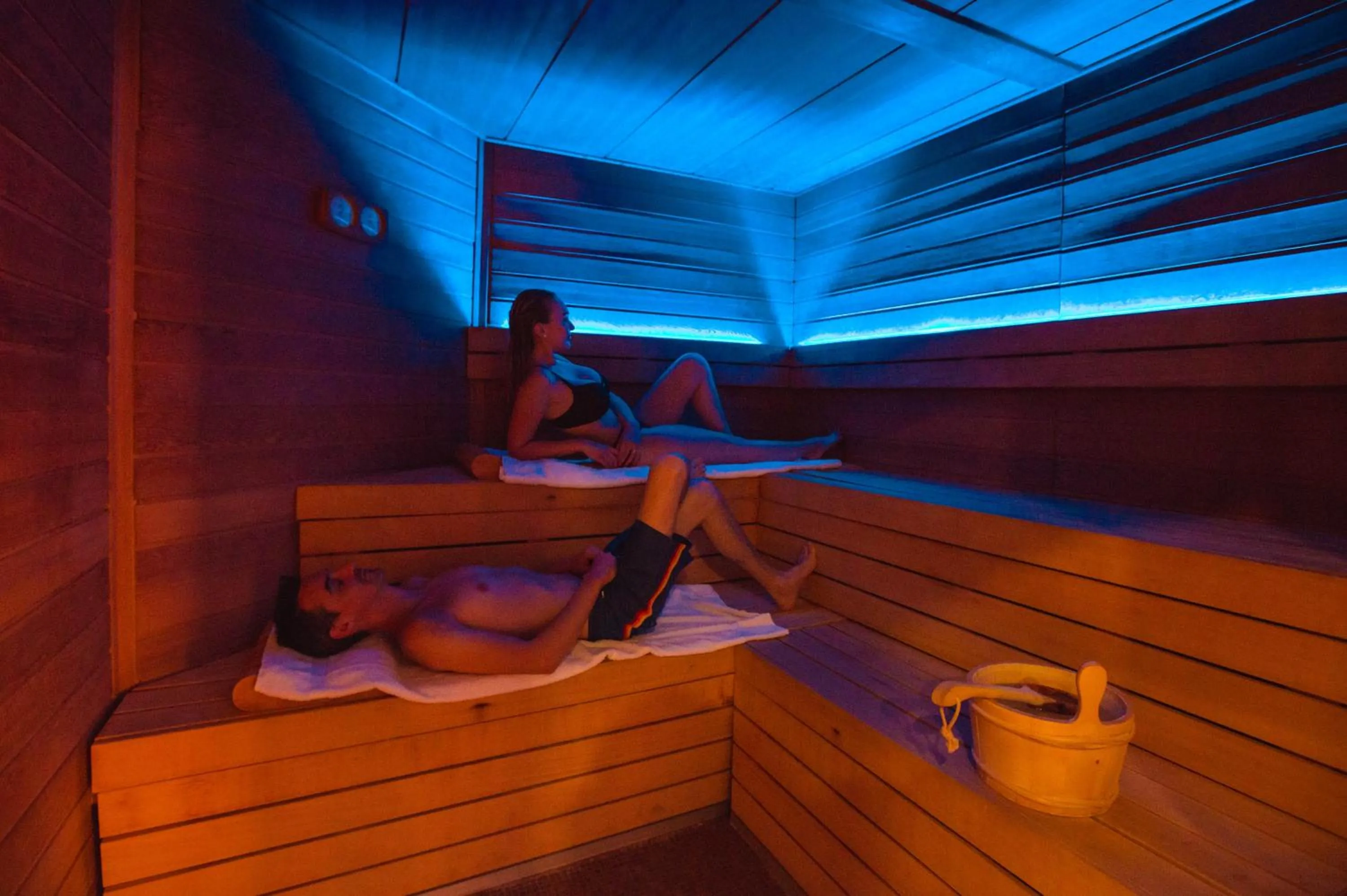 Sauna in Westminster Hotel & Spa Nice