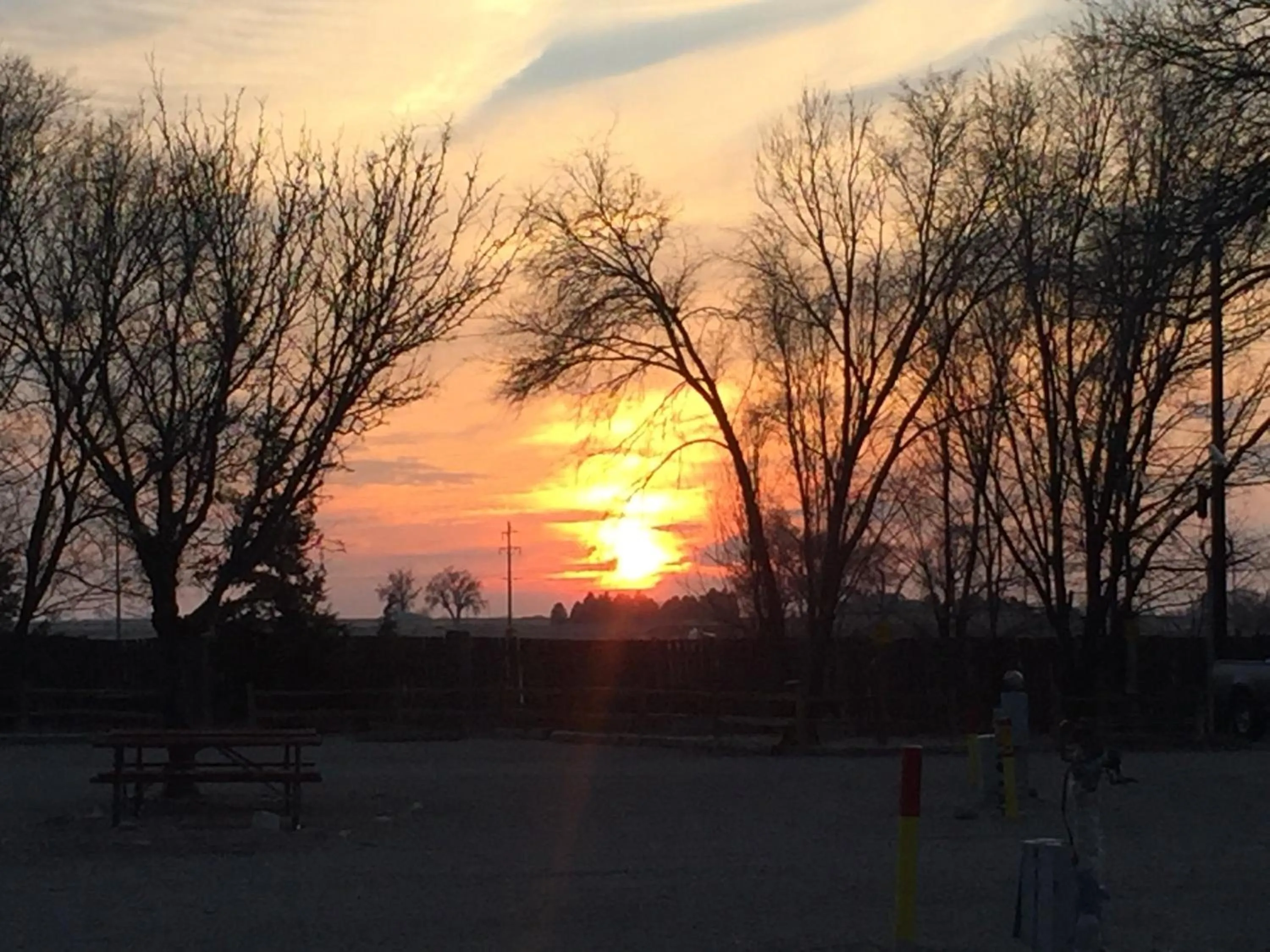 Natural landscape in La Junta Colorado Cabins