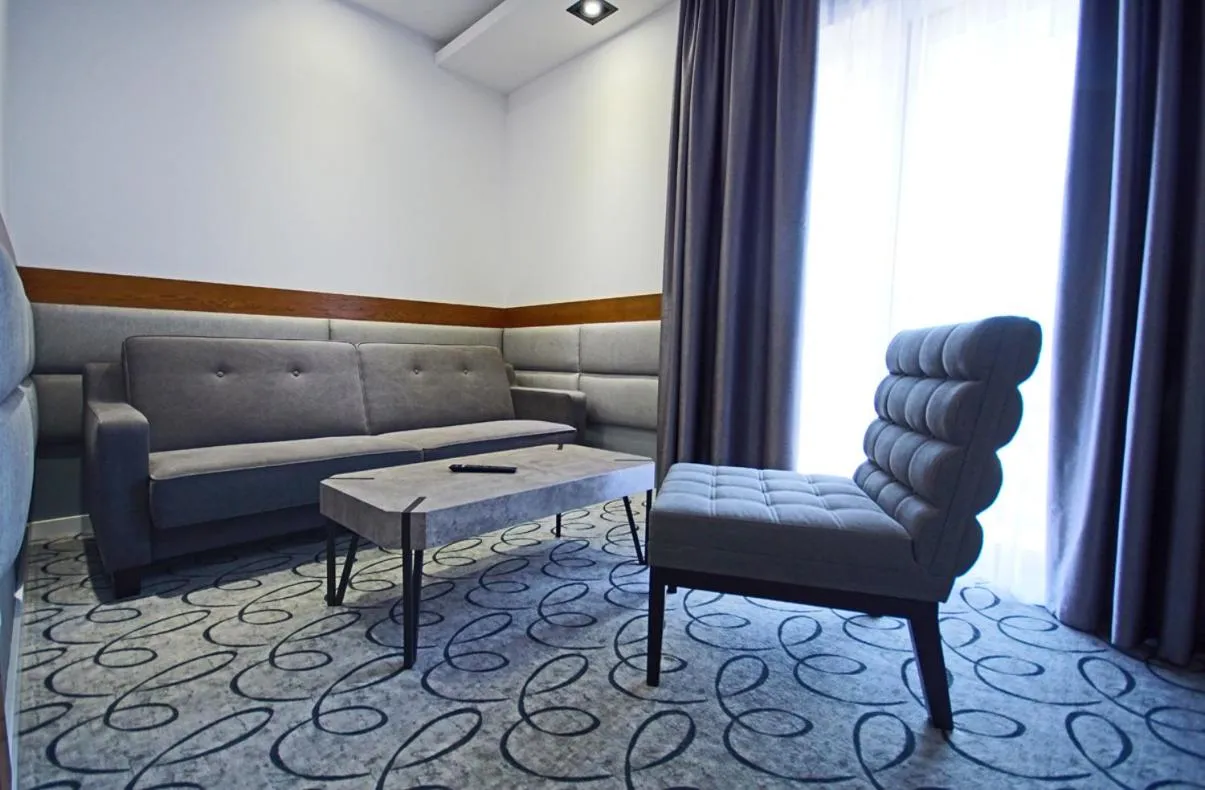 Seating area in Hotel Kozak