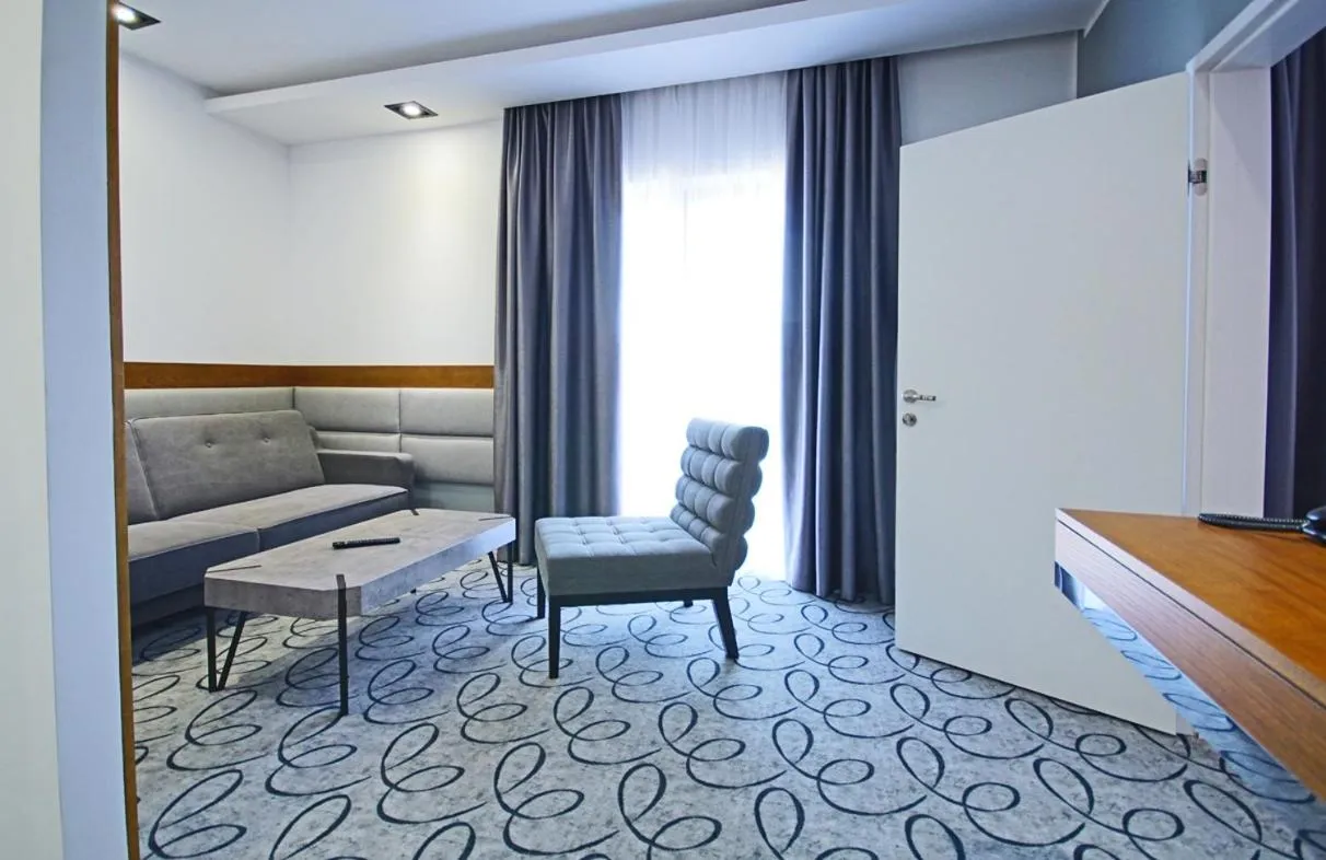 Seating area in Hotel Kozak