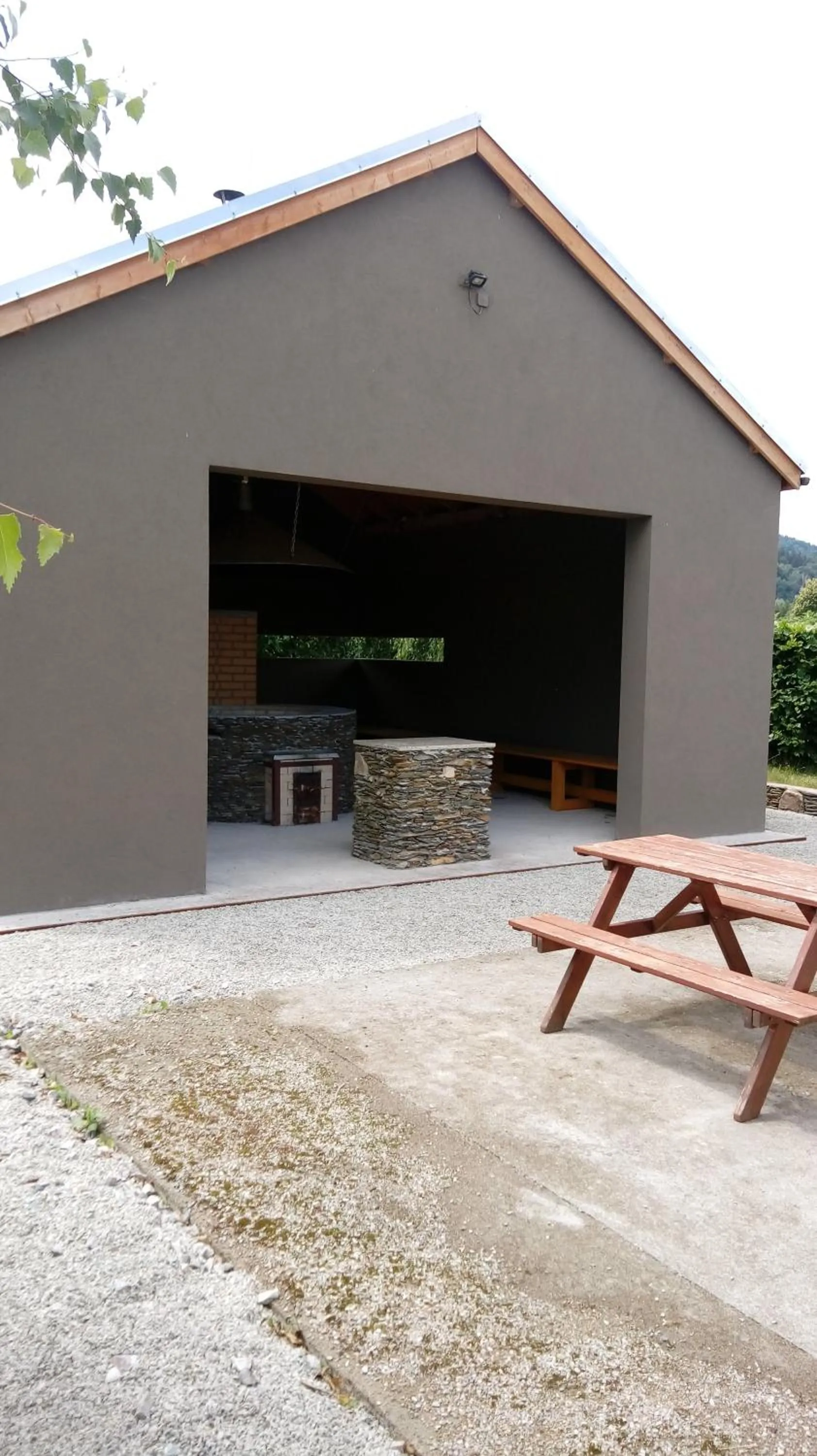 BBQ facilities in Gospodarstwo Agroturystyczne-Pensjonat SAD